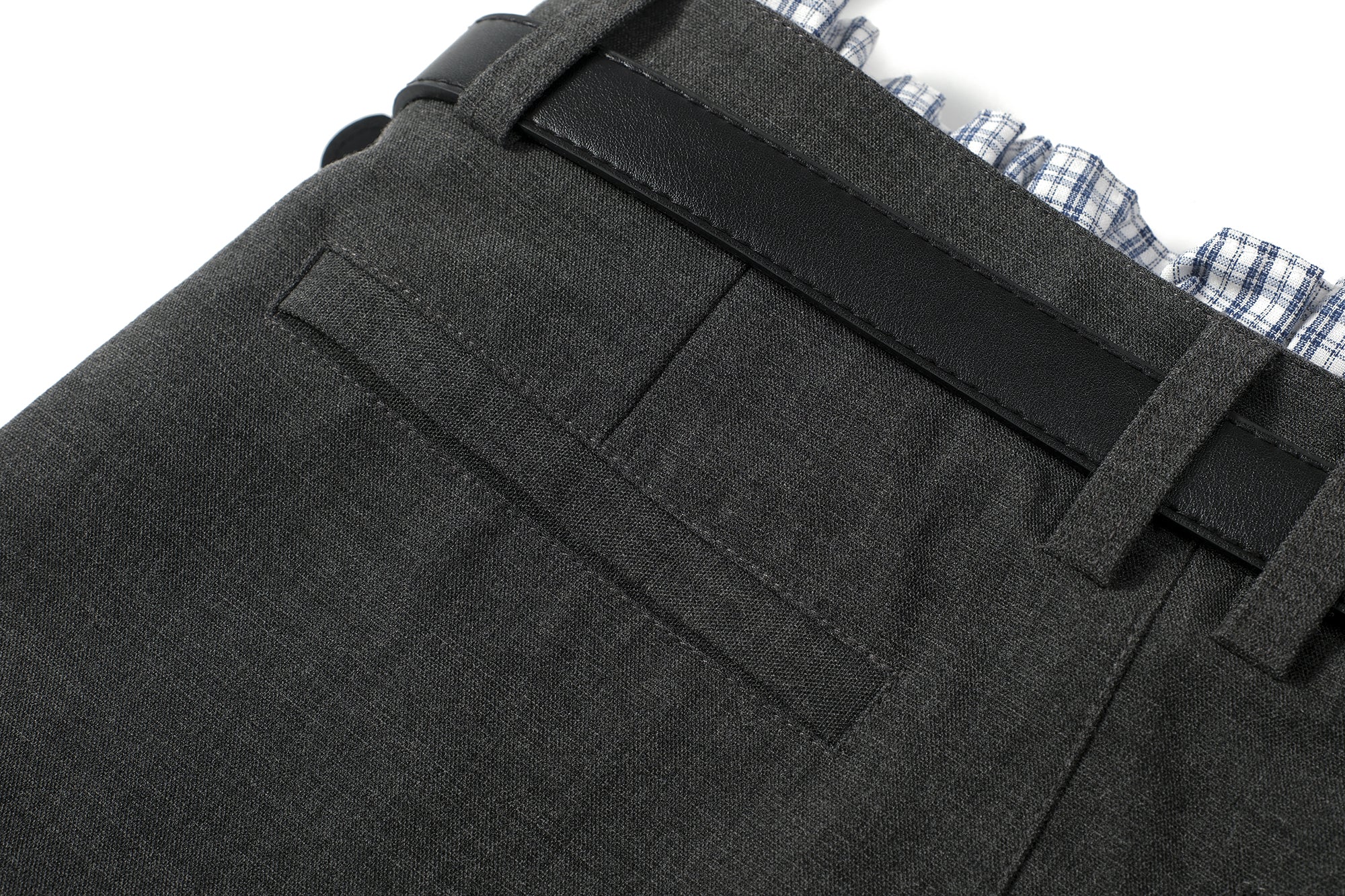 COSTUSTOOT Trouser-Waistband Spliced Shoulder Bag