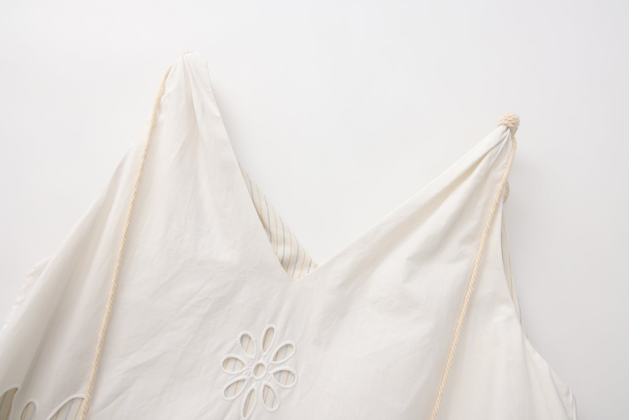 JIUWU PARK Reversible Floral Eyelet Slip Dress