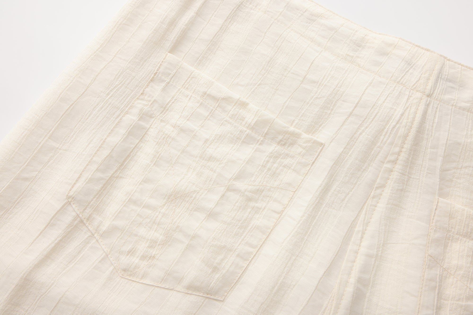 VERSION9 Beaded Drawstring Wide-Leg Pants