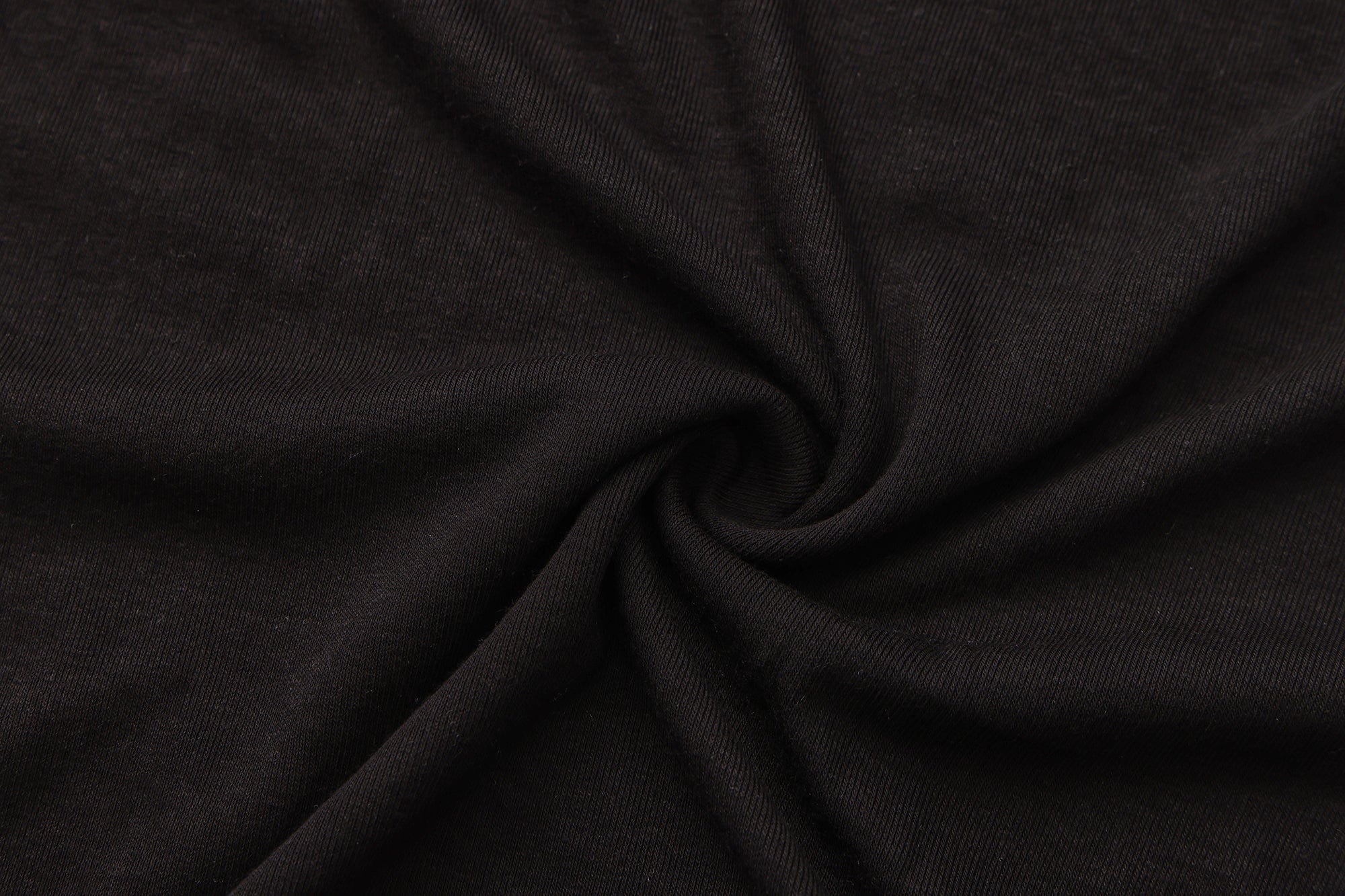 FAYCHUI Cowl Neck Pearl-Studded Long Sleeve Tee