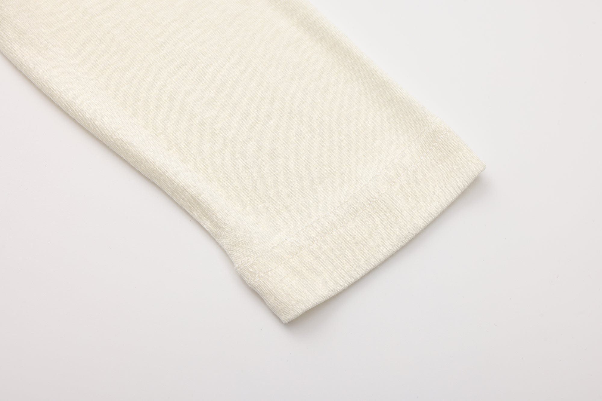 FAYCHUI Cowl Neck Pearl-Studded Long Sleeve Tee