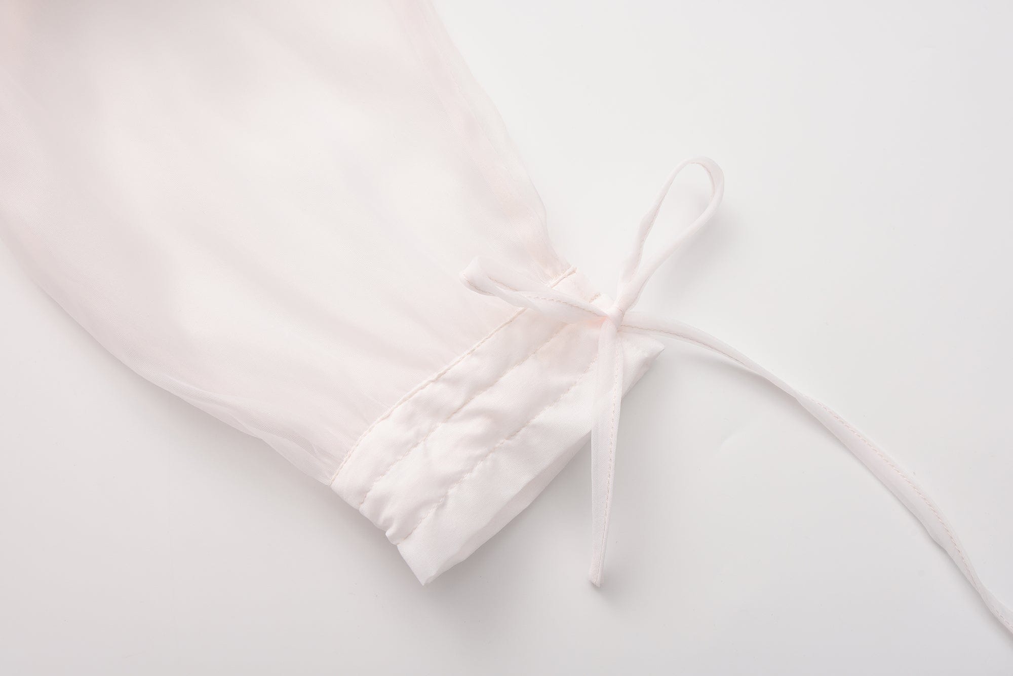 FAYCHUI Sheer Butterfly-Paneled Lace Shirt