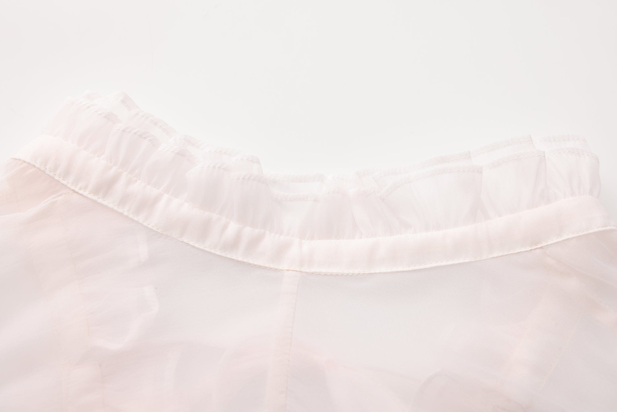 FAYCHUI Sheer Butterfly-Paneled Lace Shirt
