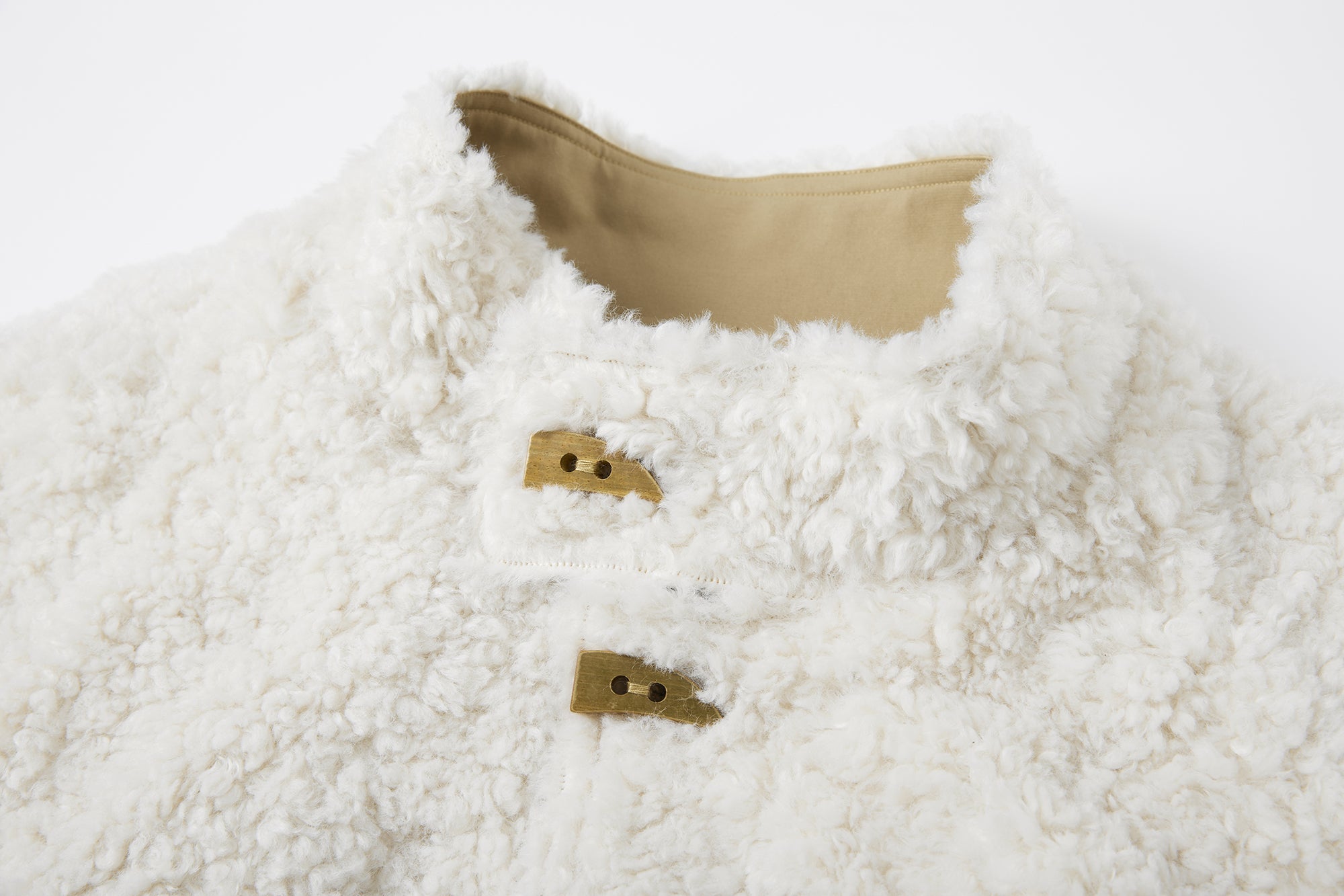 SAME FLOW Reversible Embroidered Fleece-Lined Jacket