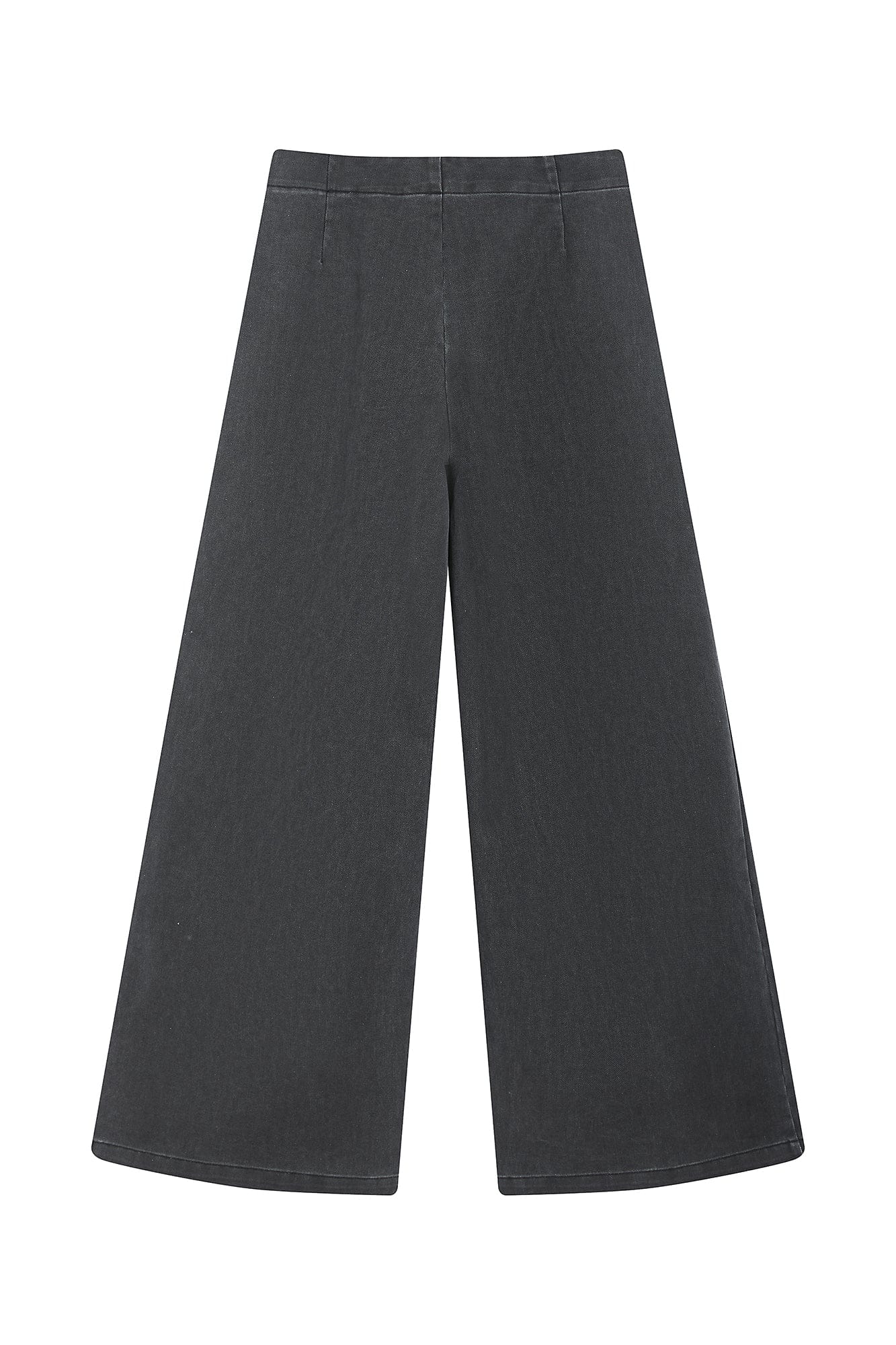 SAME FLOW Plaid Belt Pleated Wide-Leg Pants