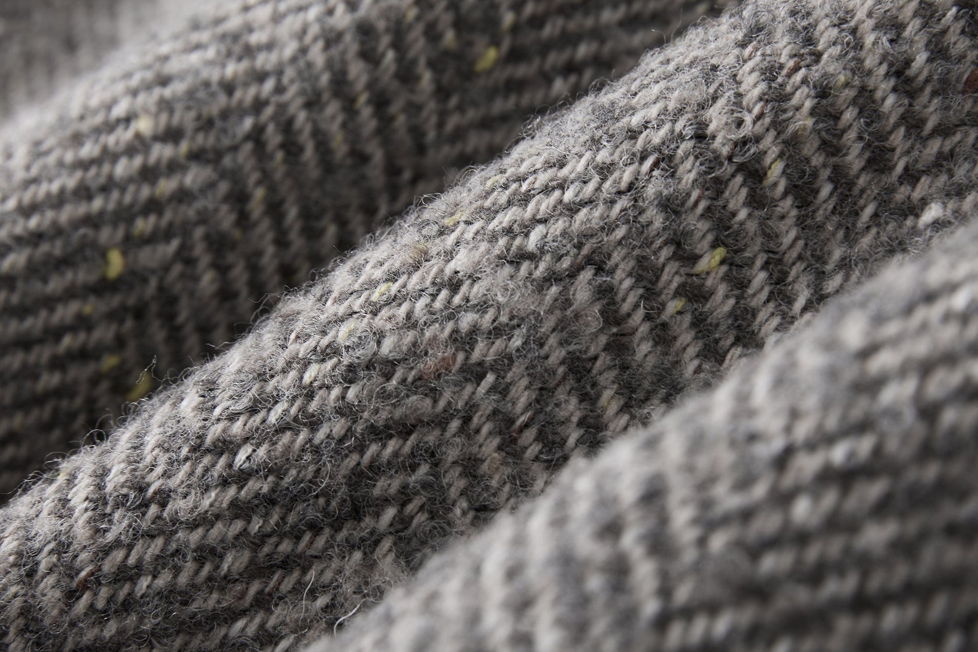 SAME FLOW Frayed Herringbone Insulated Wool-Blend Blazer