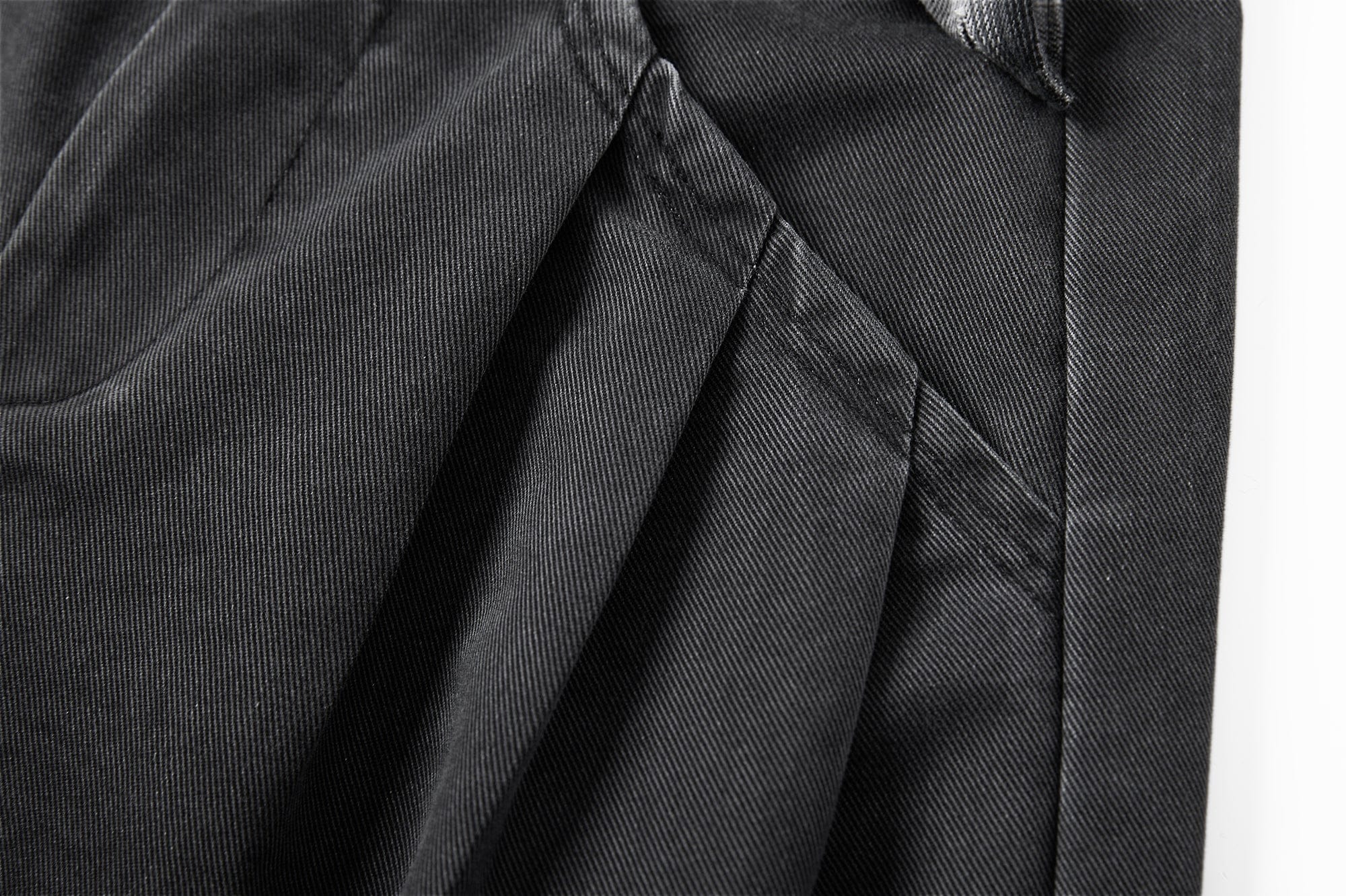 SAME FLOW Plaid Belt Pleated Wide-Leg Pants