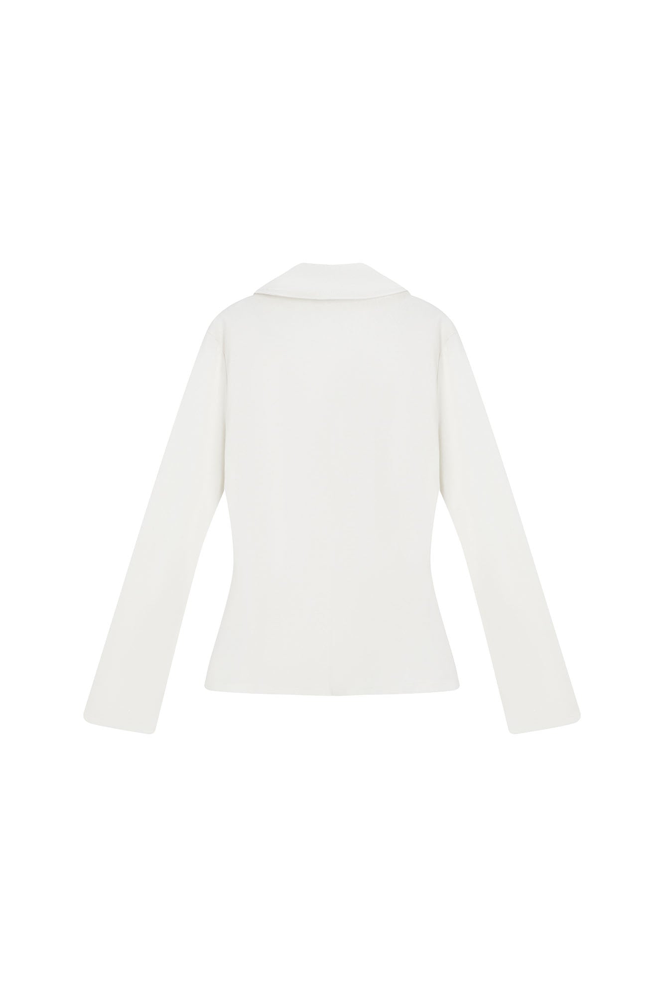 SAME FLOW Modern Double-Layered Long-Sleeve Tee