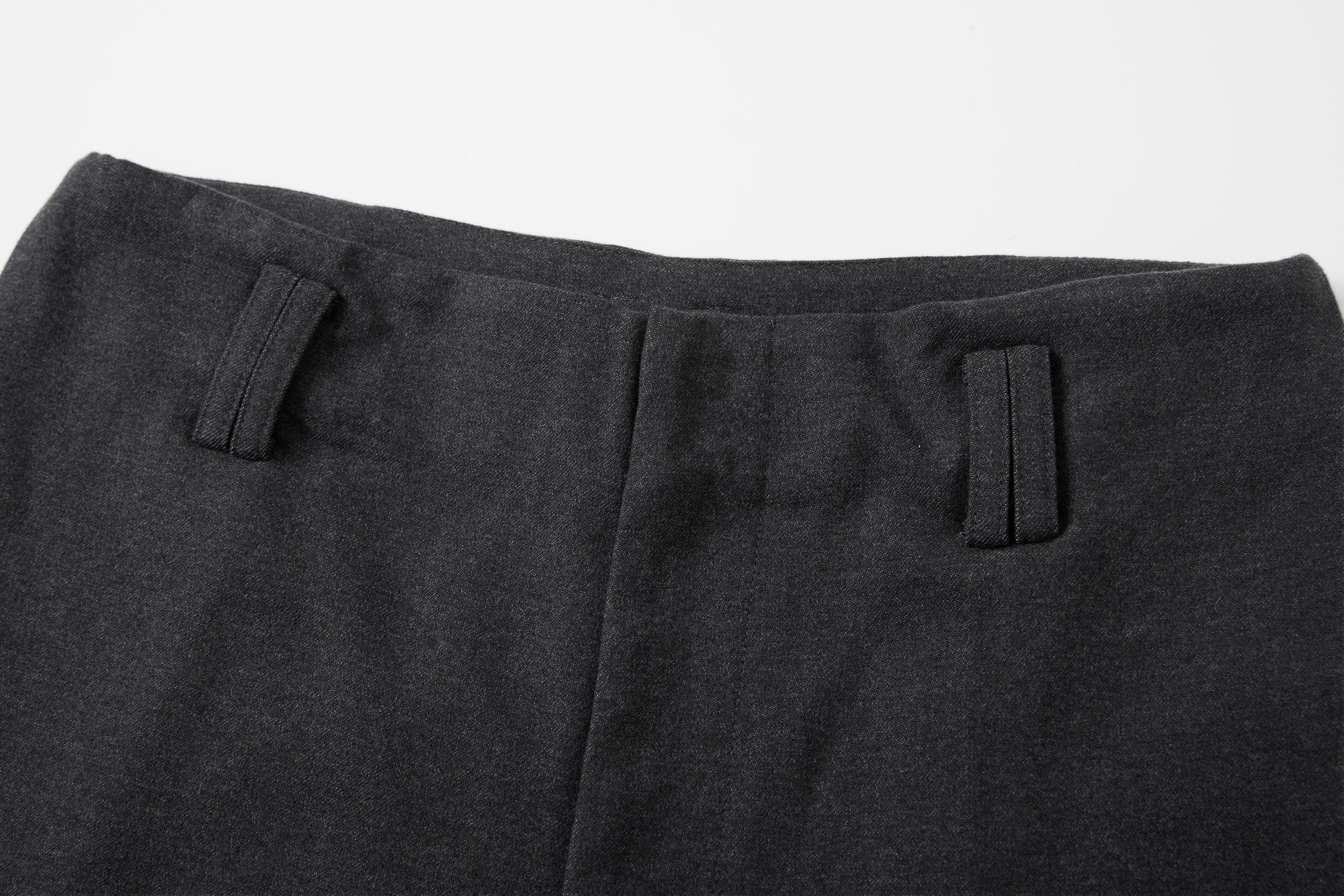 SAME FLOW Classic Pleated Wide-Leg Drape Trousers
