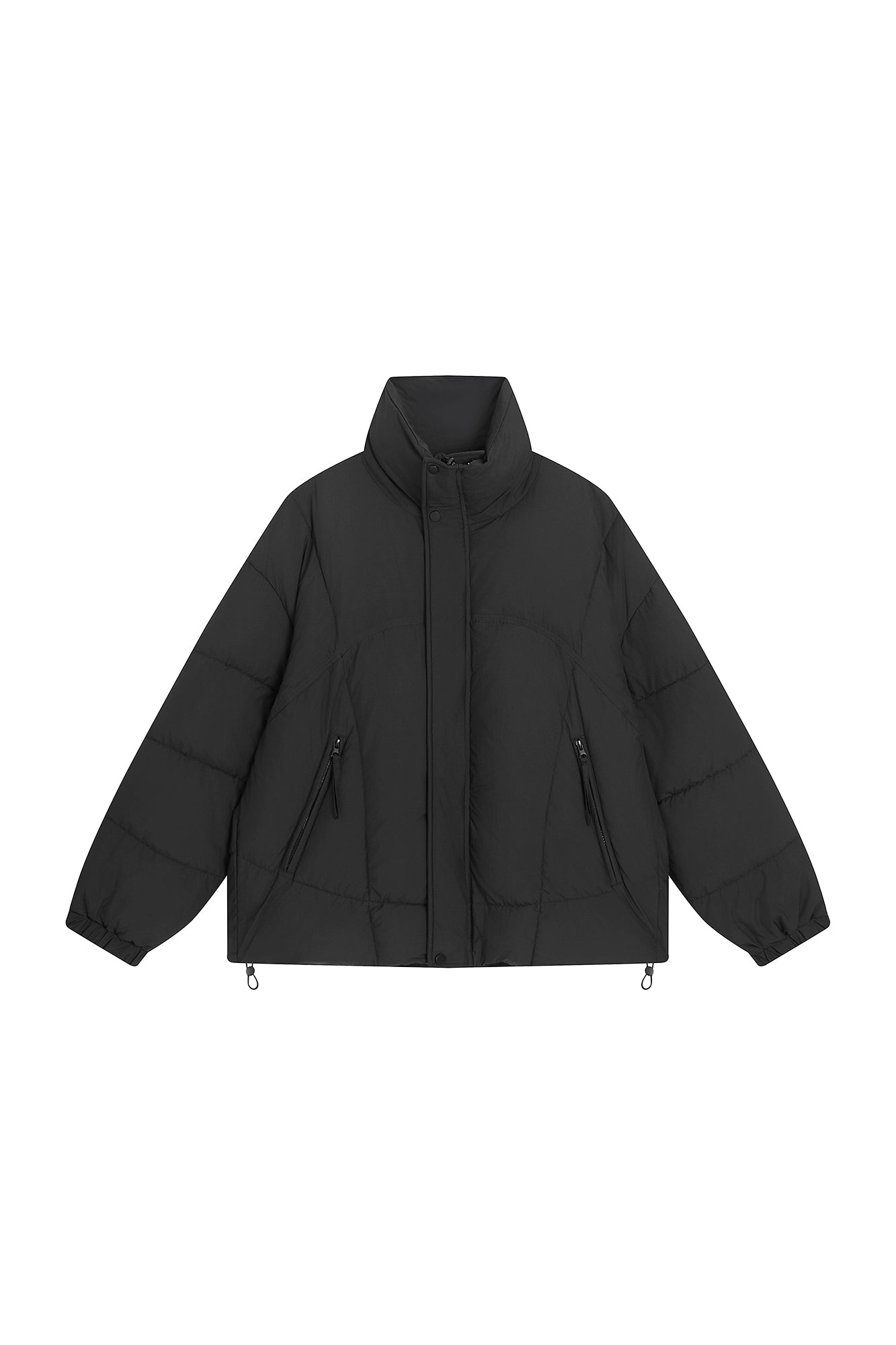 SAME FLOW Reversible Cropped Down Jacket