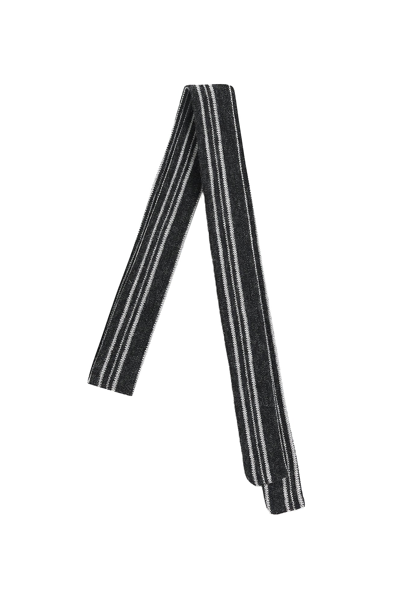 SAME FLOW Belted Reversible Wool-Blend Knit Vest