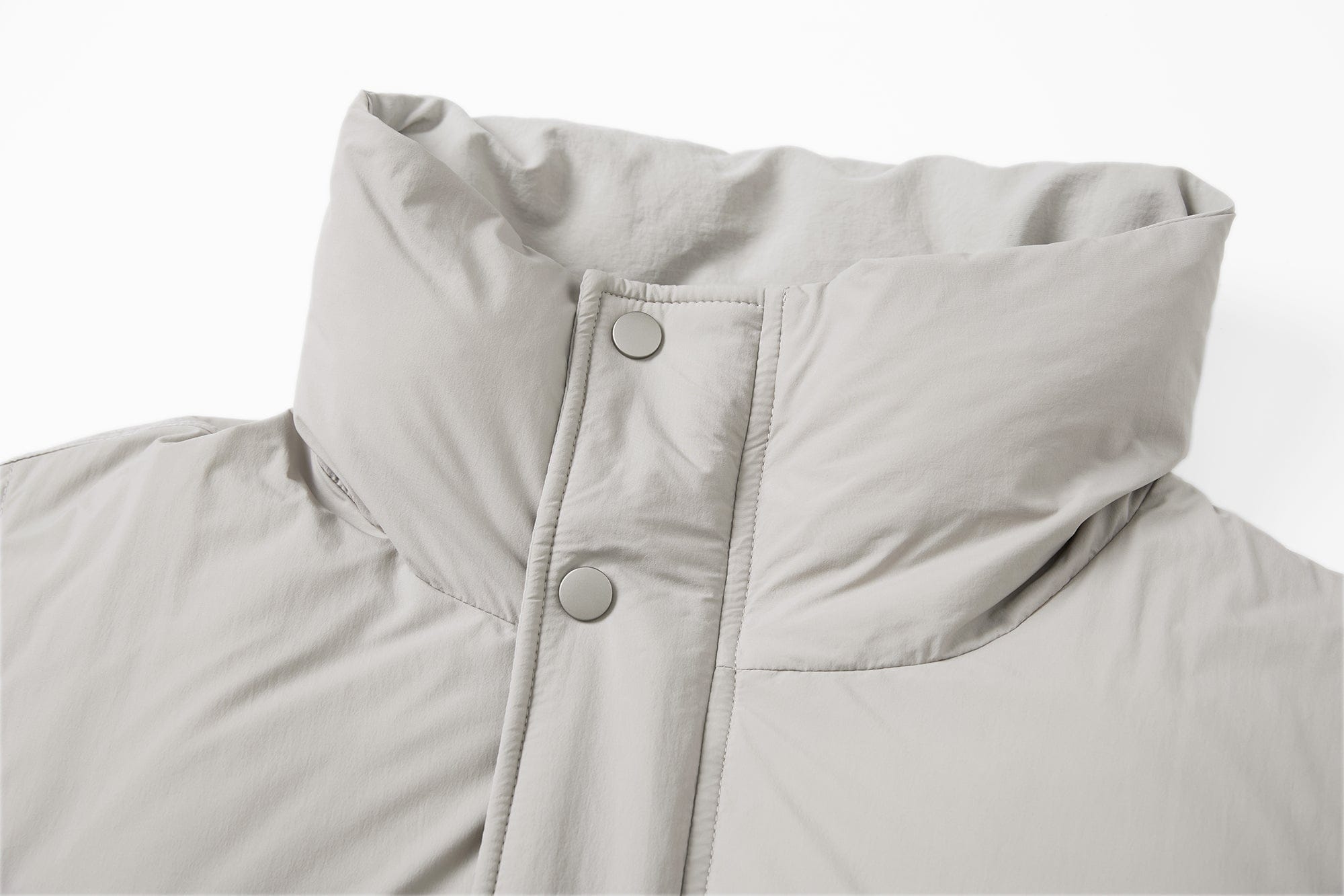 SAME FLOW Reversible Cropped Down Jacket