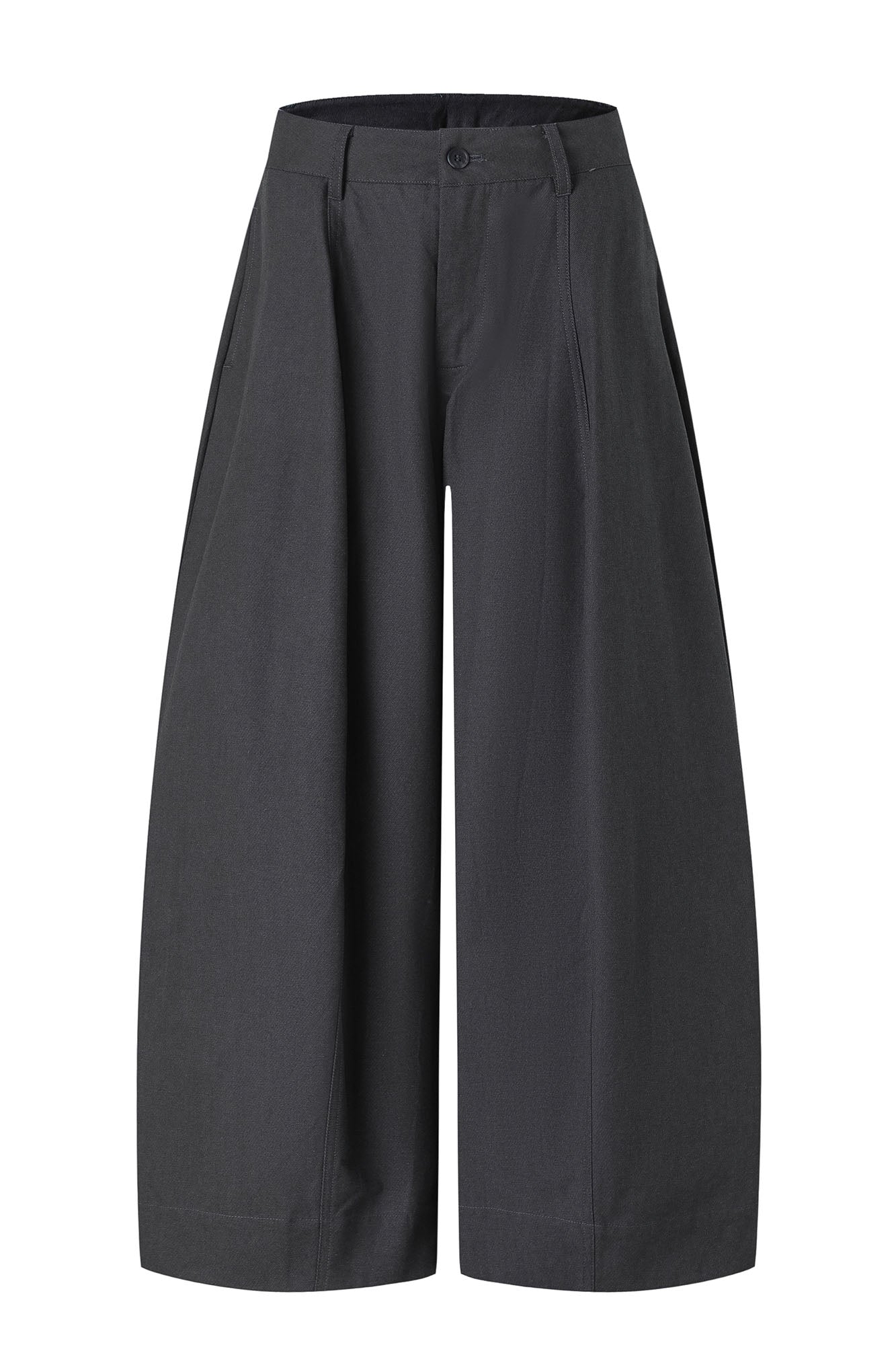 ARTIFICIAL WORLD Essential Oversized Curved-Leg Pants