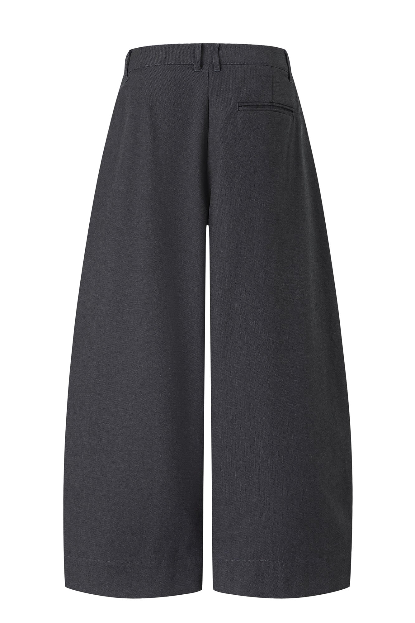 ARTIFICIAL WORLD Essential Oversized Curved-Leg Pants