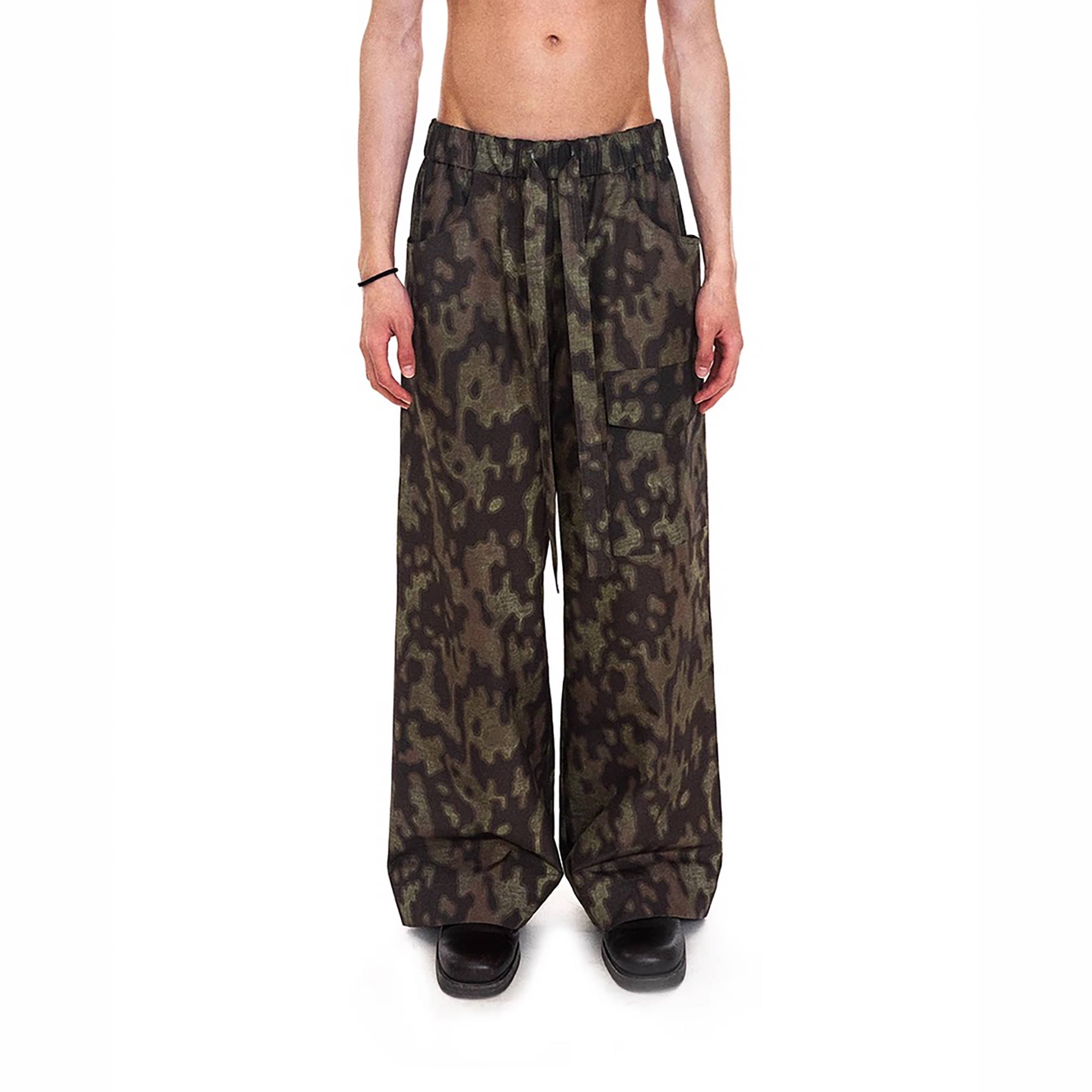 NEVERSEEZ Oversized Drawstring Utility Pants