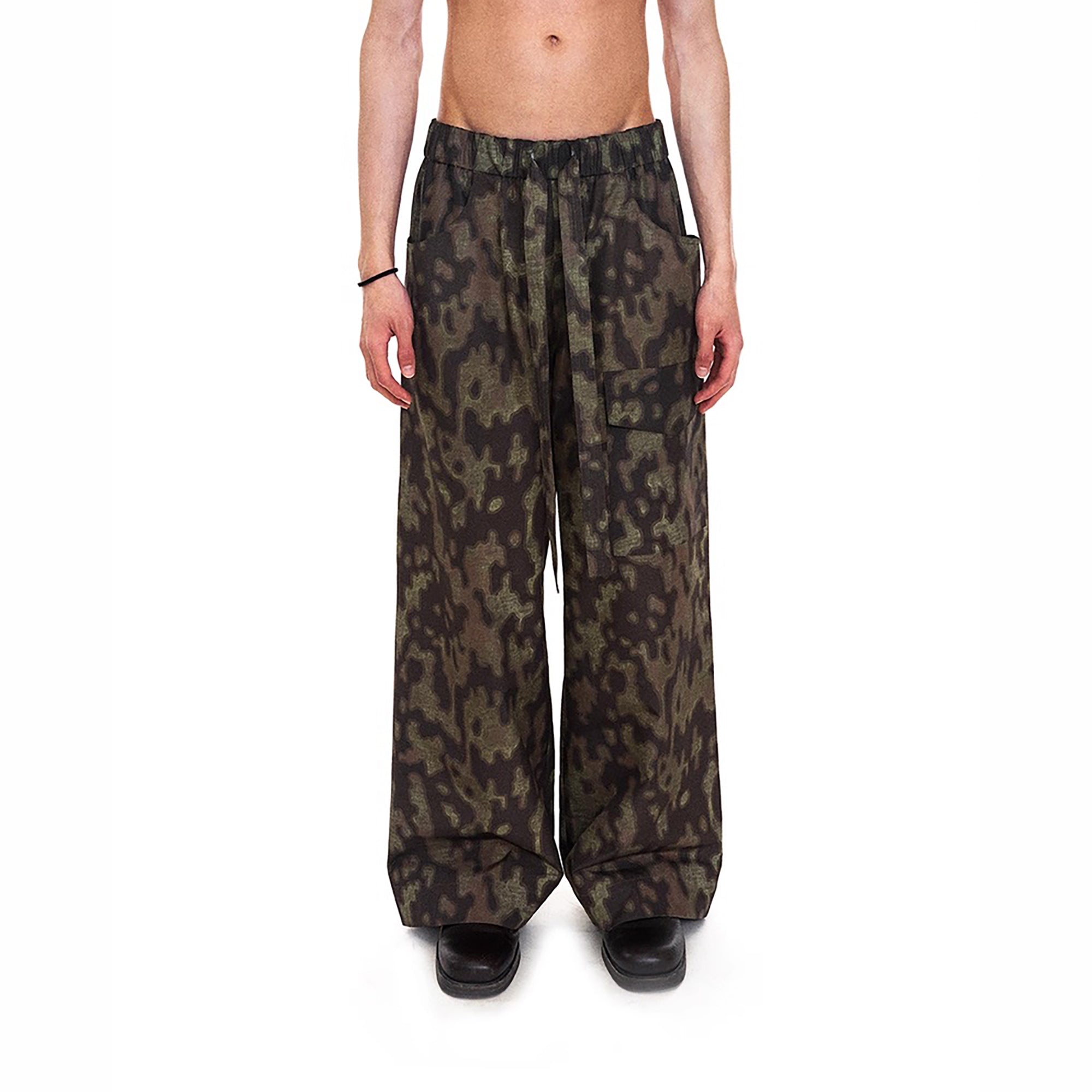 NEVERSEEZ Oversized Drawstring Utility Pants