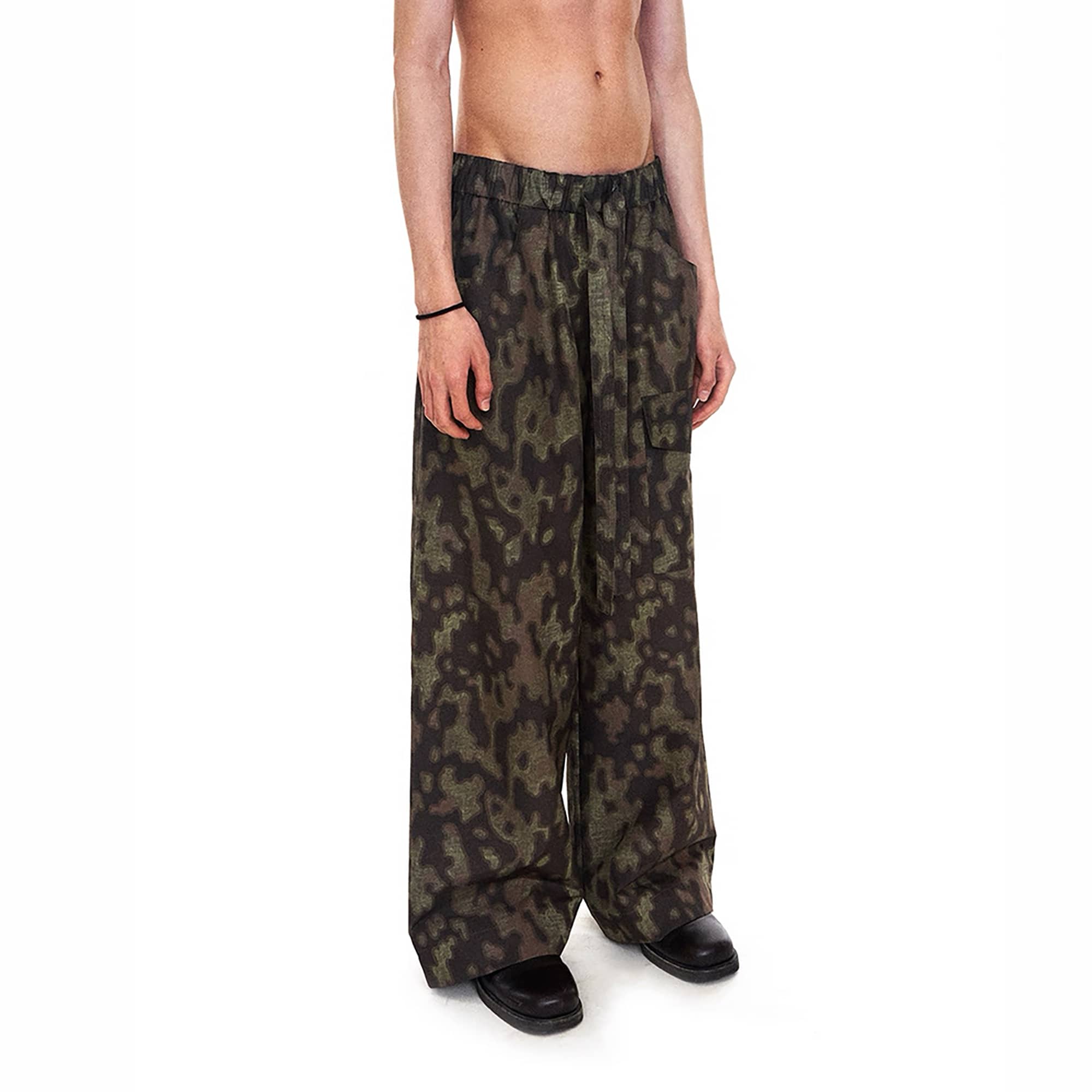 NEVERSEEZ Oversized Drawstring Utility Pants