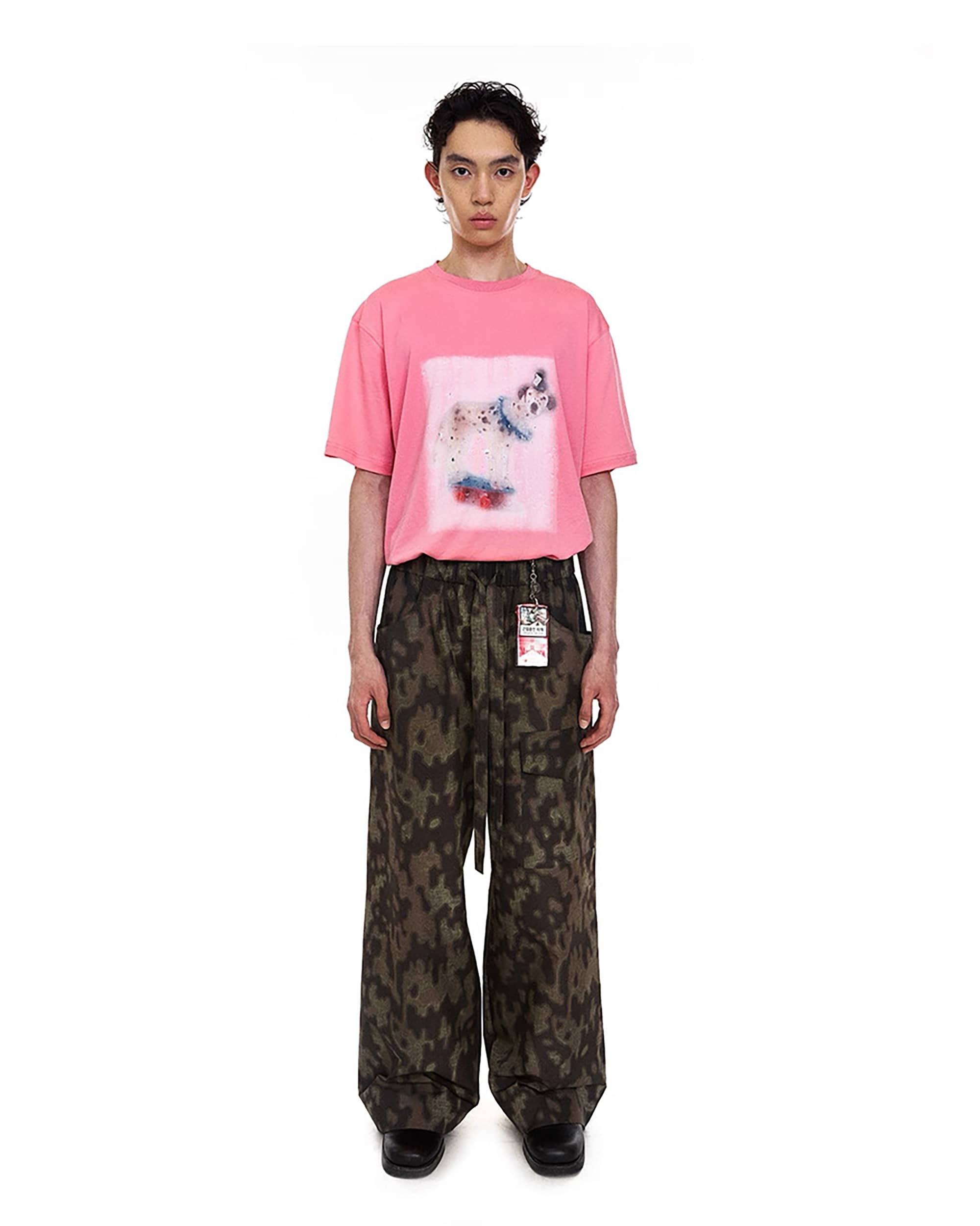 NEVERSEEZ Oversized Drawstring Utility Pants