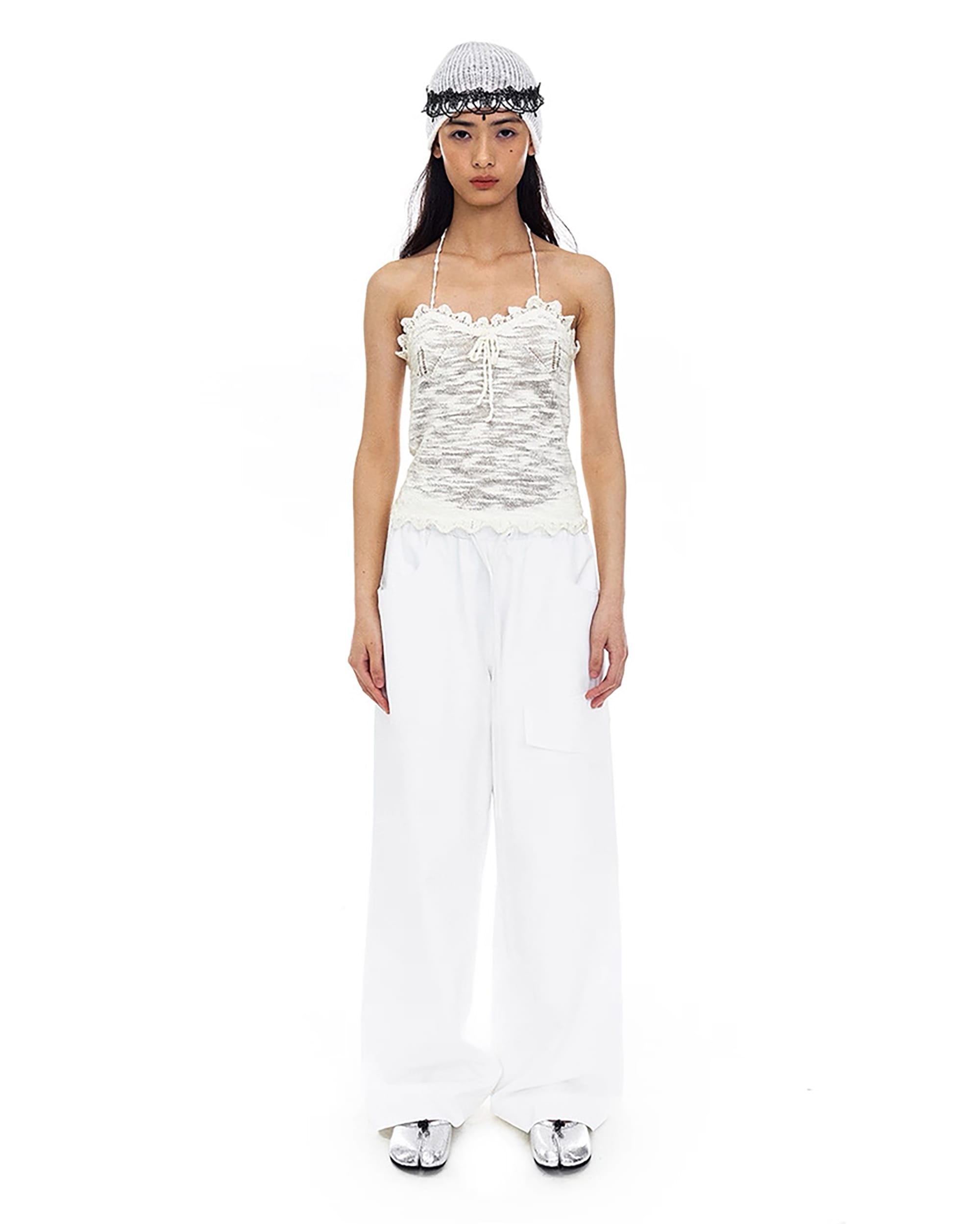 NEVERSEEZ Oversized Drawstring Utility Pants