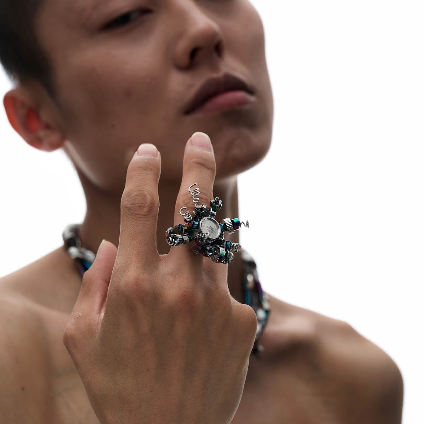 ILLUSORY Doomsday Disco Ring, premium urban and streetwear designers apparel on PROJECTISR.com, ILLUSORY