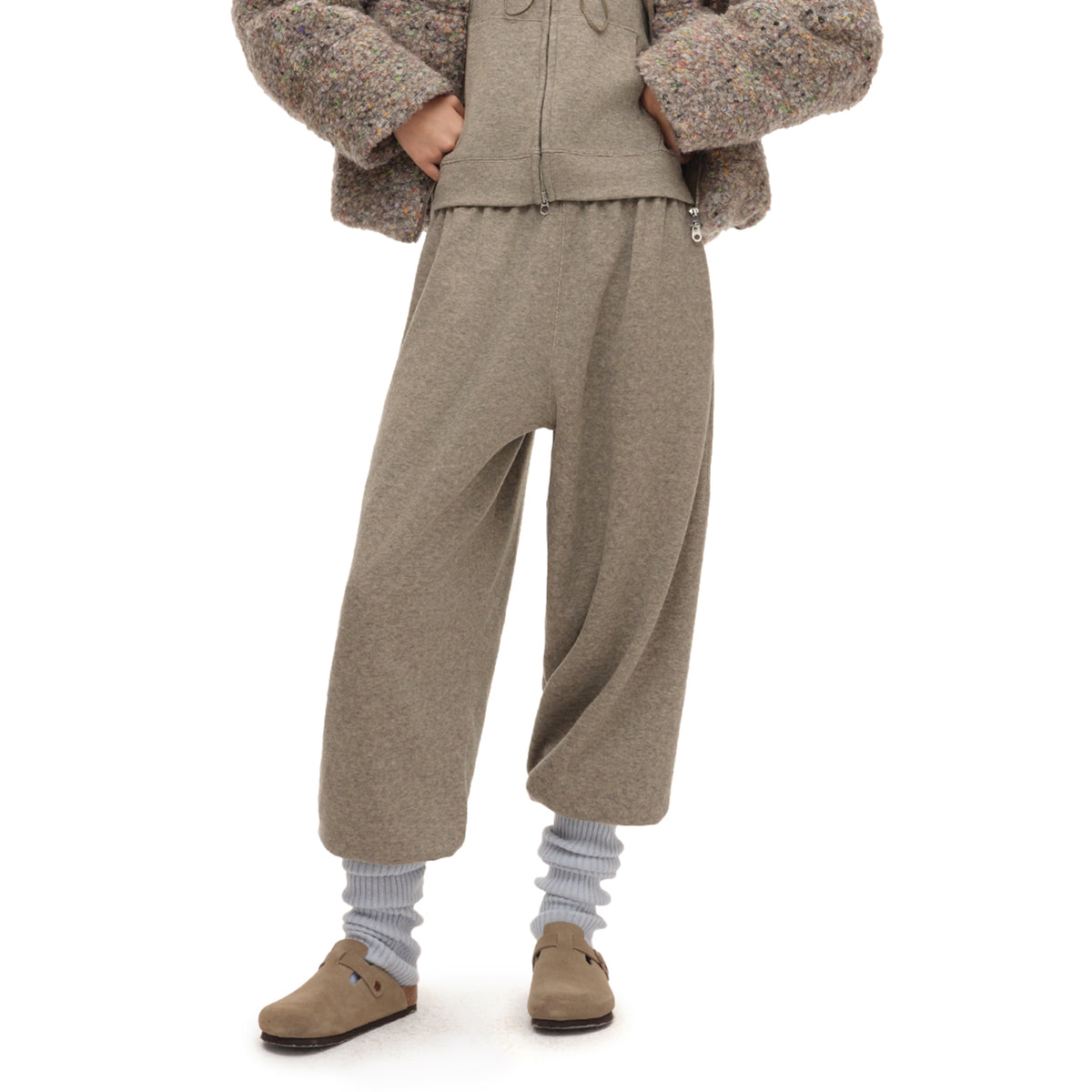 CHICCHICK Classic Drawstring Oversized Jogger