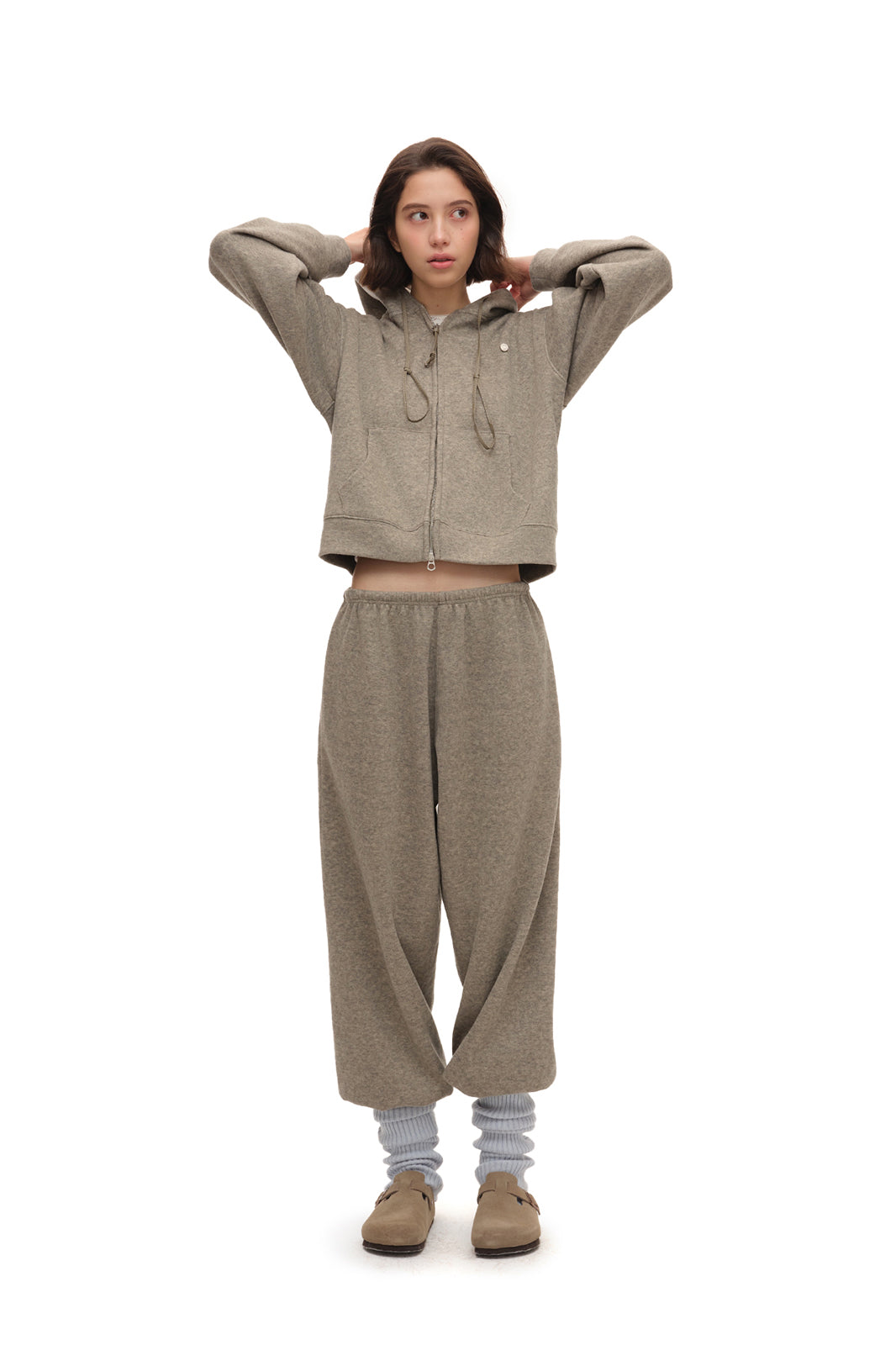 CHICCHICK Classic Drawstring Oversized Jogger