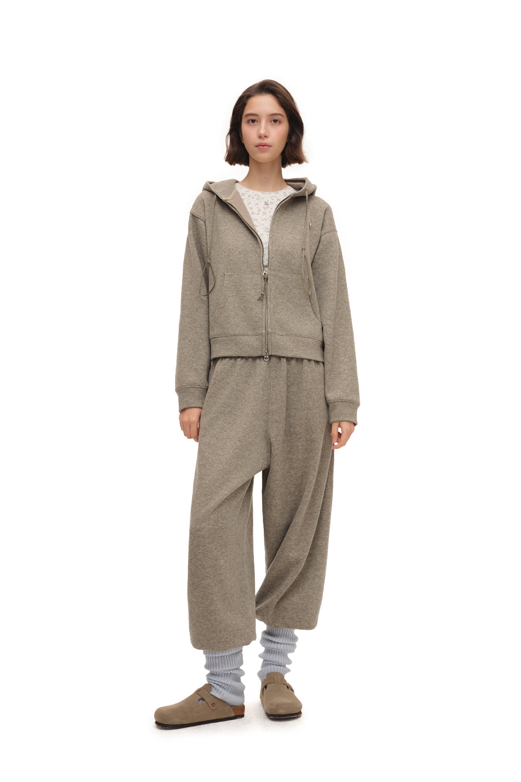 CHICCHICK Classic Drawstring Oversized Jogger