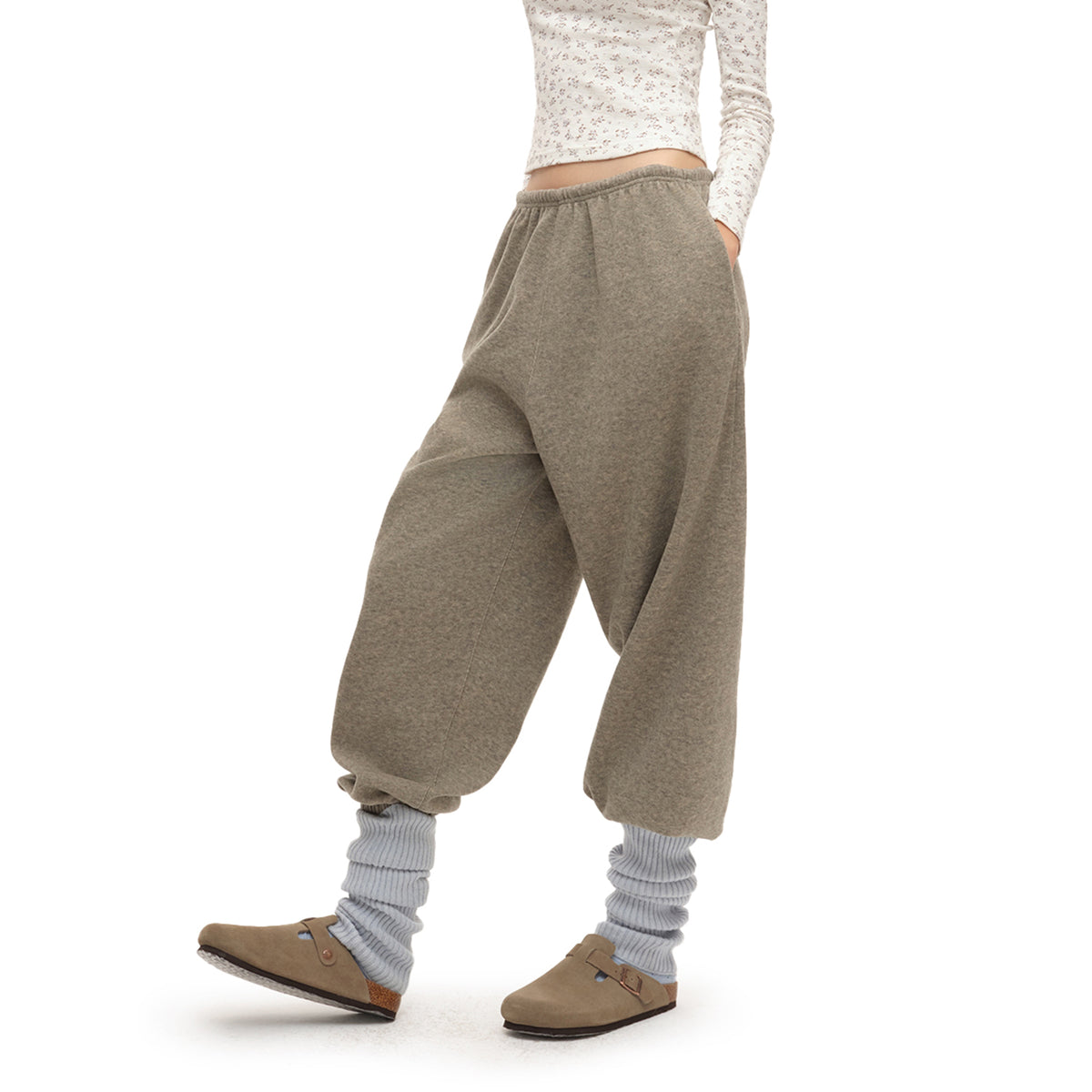 CHICCHICK Classic Drawstring Oversized Jogger