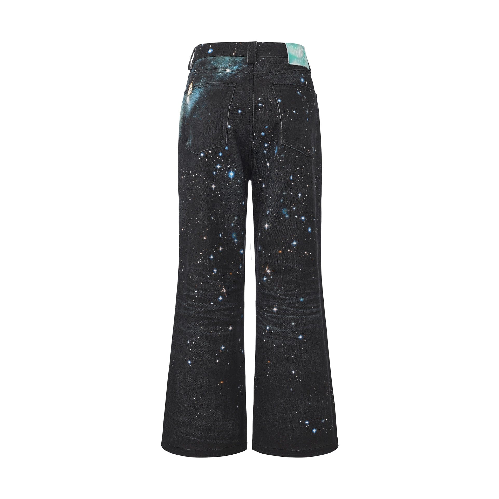 FAYCHUI Galaxy Glow Diamond Jeans