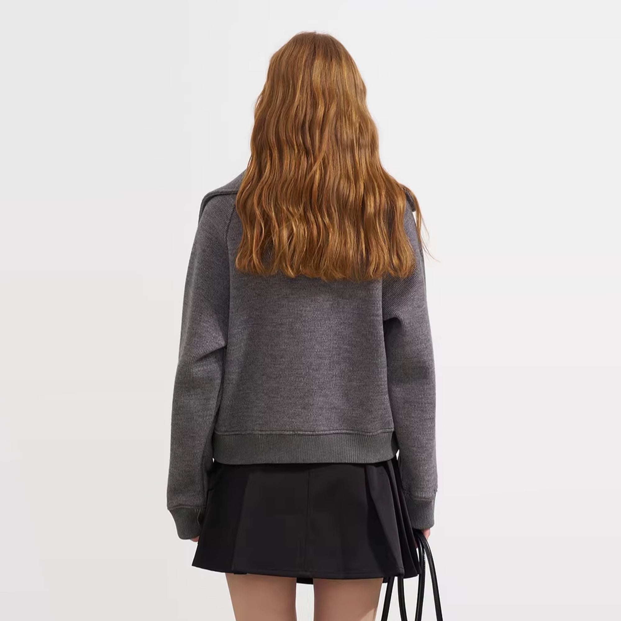 SOFITTE Utility Pockets Ribbed Jacket