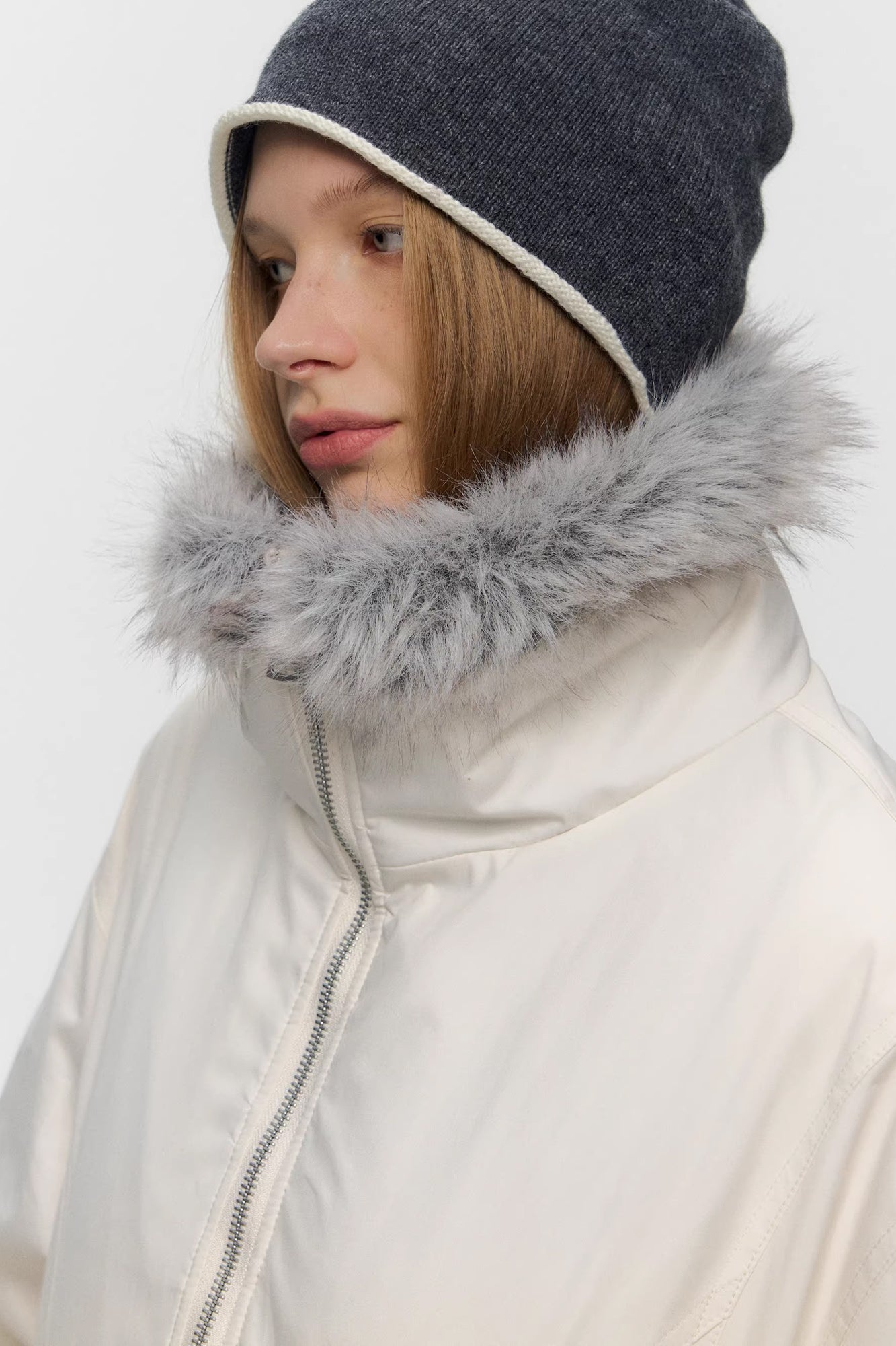 10AMSOTIIIIIIRED Water-Repellent Duck Down Puffer Jacket