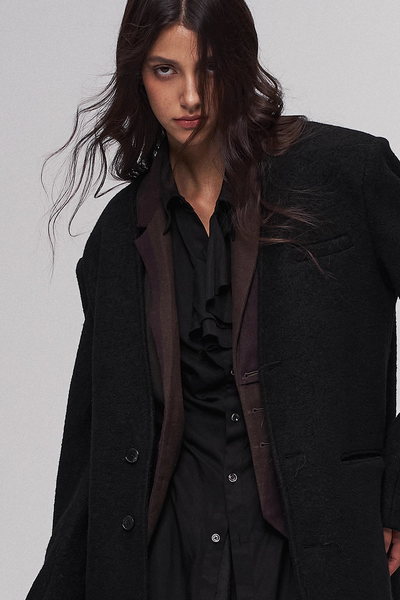 ILNya Nieternite Nifutur Classic Wool-Blend Coat