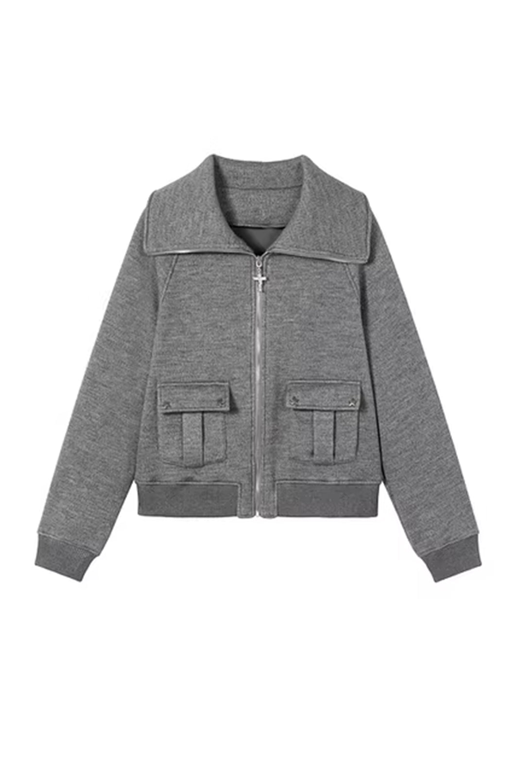 SOFITTE Utility Pockets Ribbed Jacket