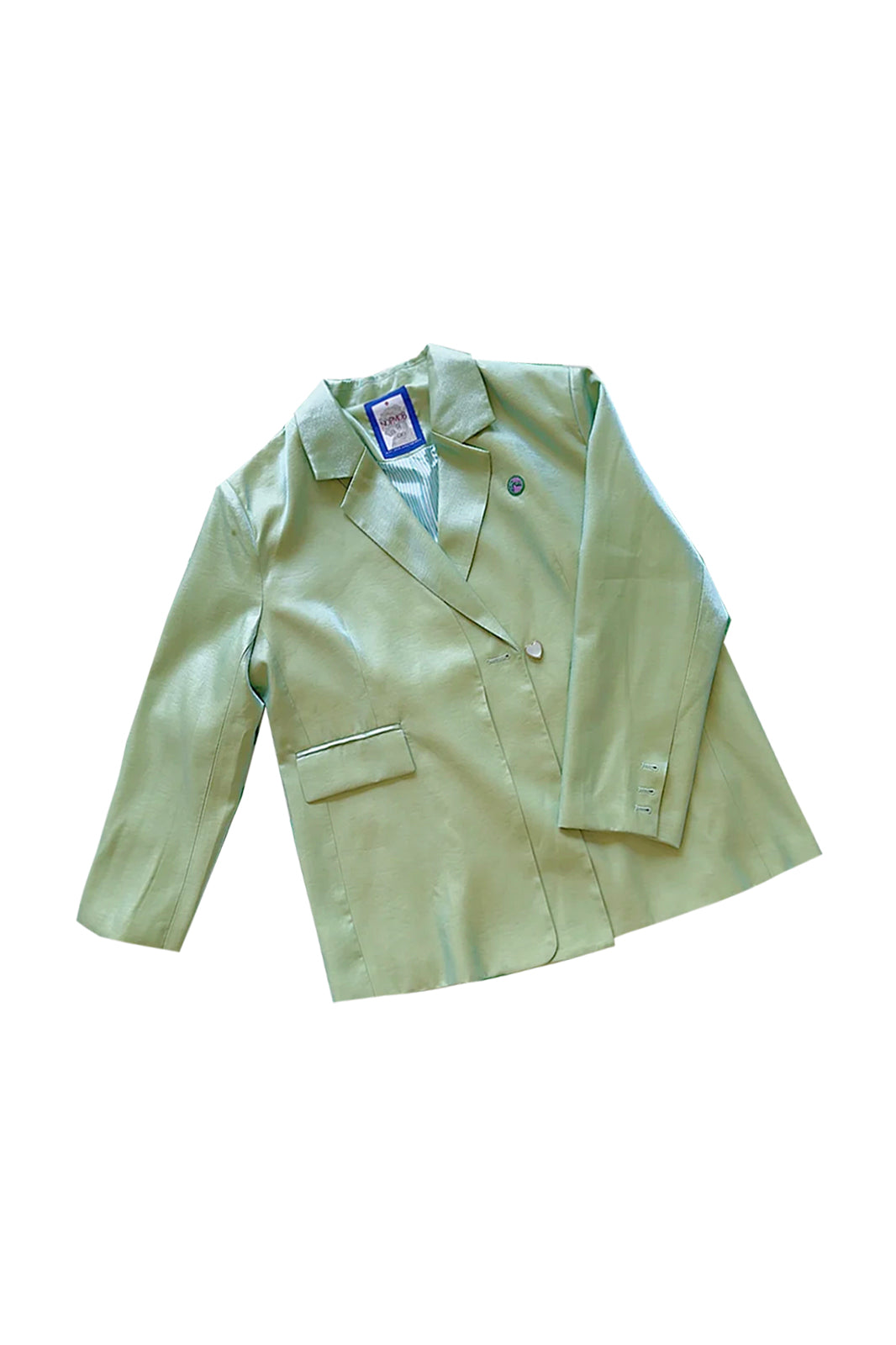 NOPMOB Retro Shimmery Oversized Blazer