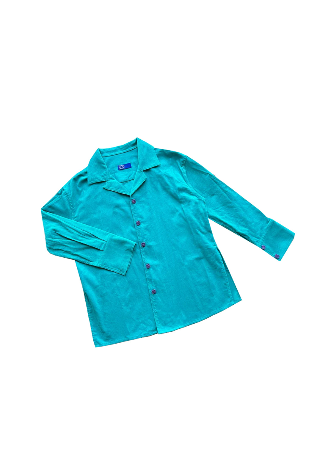 NOPMOB Retro Boho Corduroy Wide-Fit Shirt