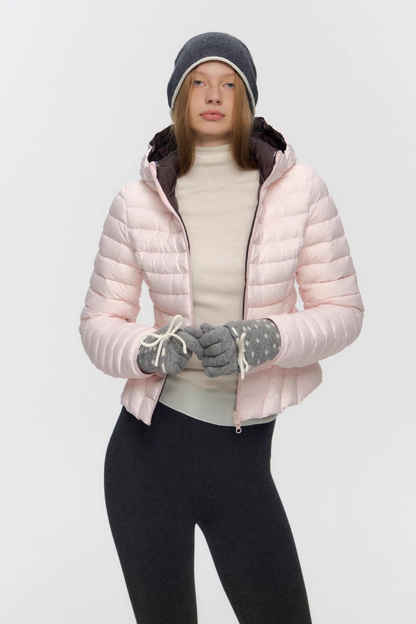10AMSOTIIIIIIRED Detachable Faux-Fur Quilted Down Jacket