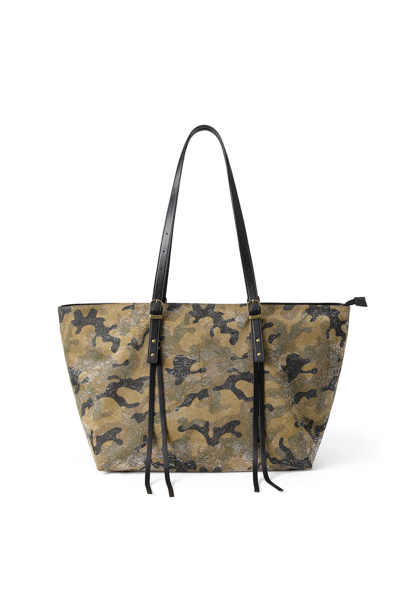 OINIMI Aged Camo Tote Shoulder Bag