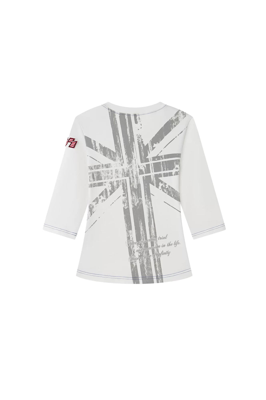 NONAME SPACE Union Jack Graphic Slim Tee