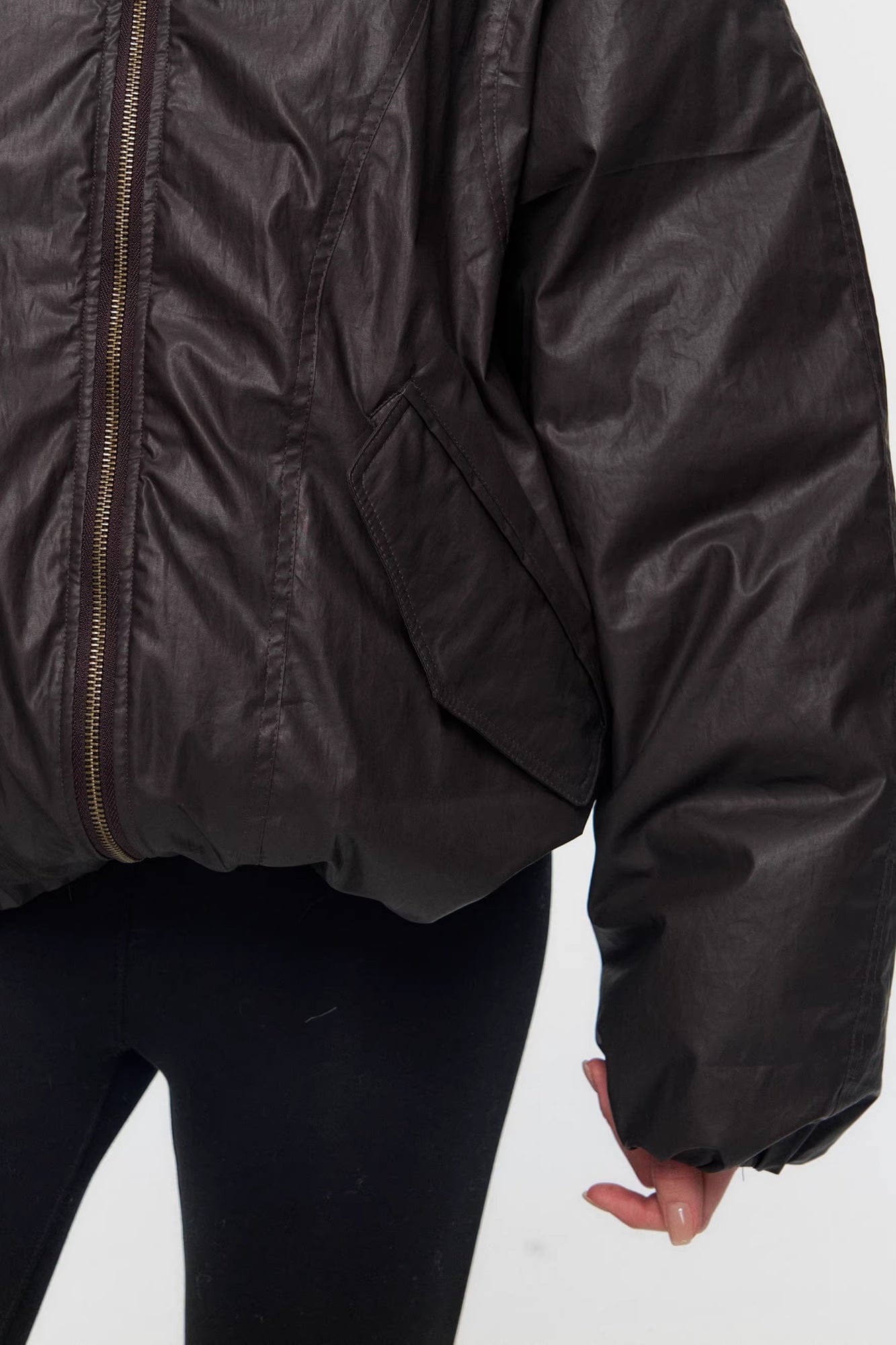 10AMSOTIIIIIIRED Water-Repellent Duck Down Puffer Jacket