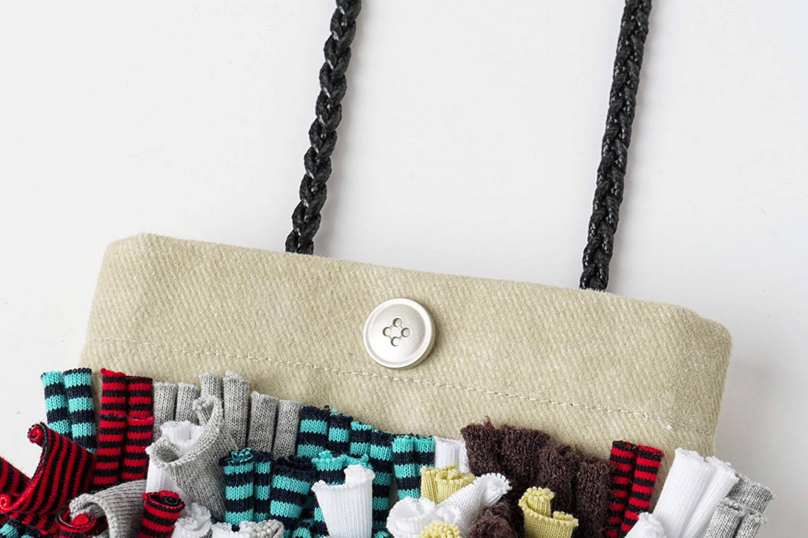 OINIMI Contrast Patchwork Mini Crossbody Bag