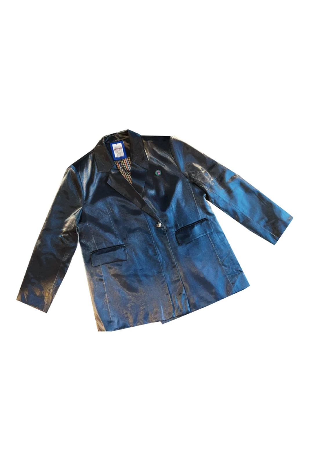 NOPMOB Retro Shimmery Oversized Blazer