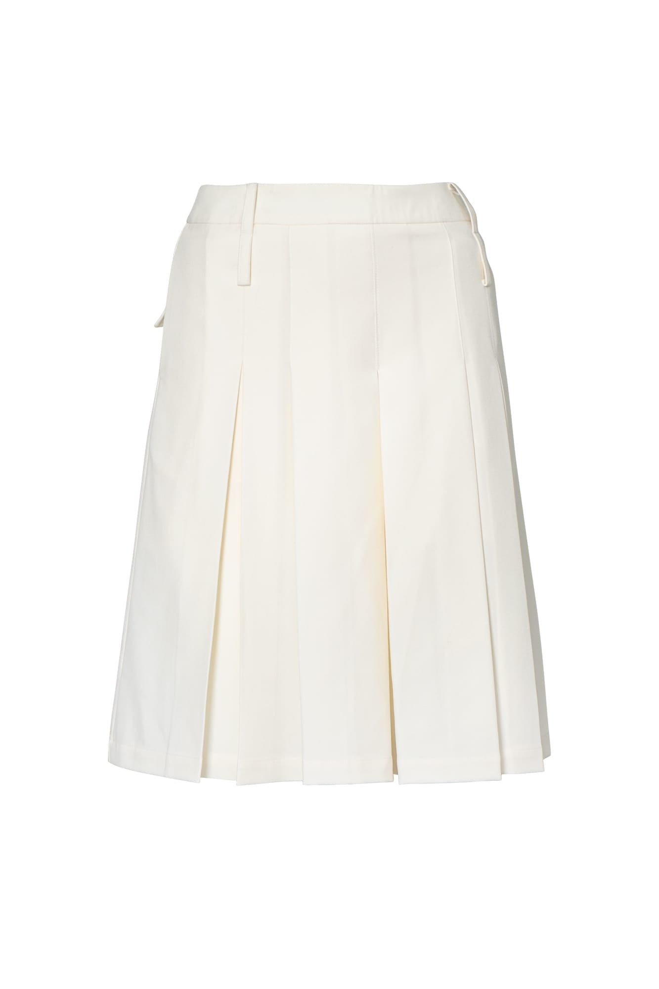 LEONSENSE Pleated A-Line Skort Shorts