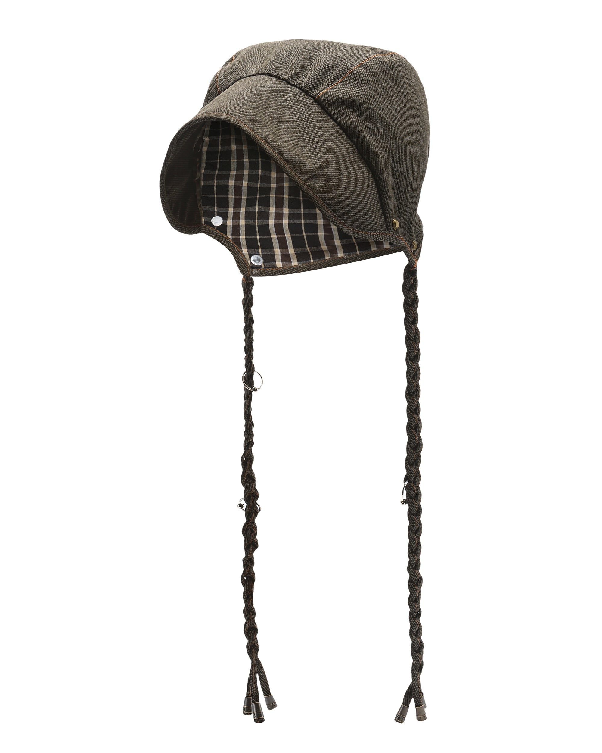 JIUWU PARK Washed Denim Workwear Bucket Hat