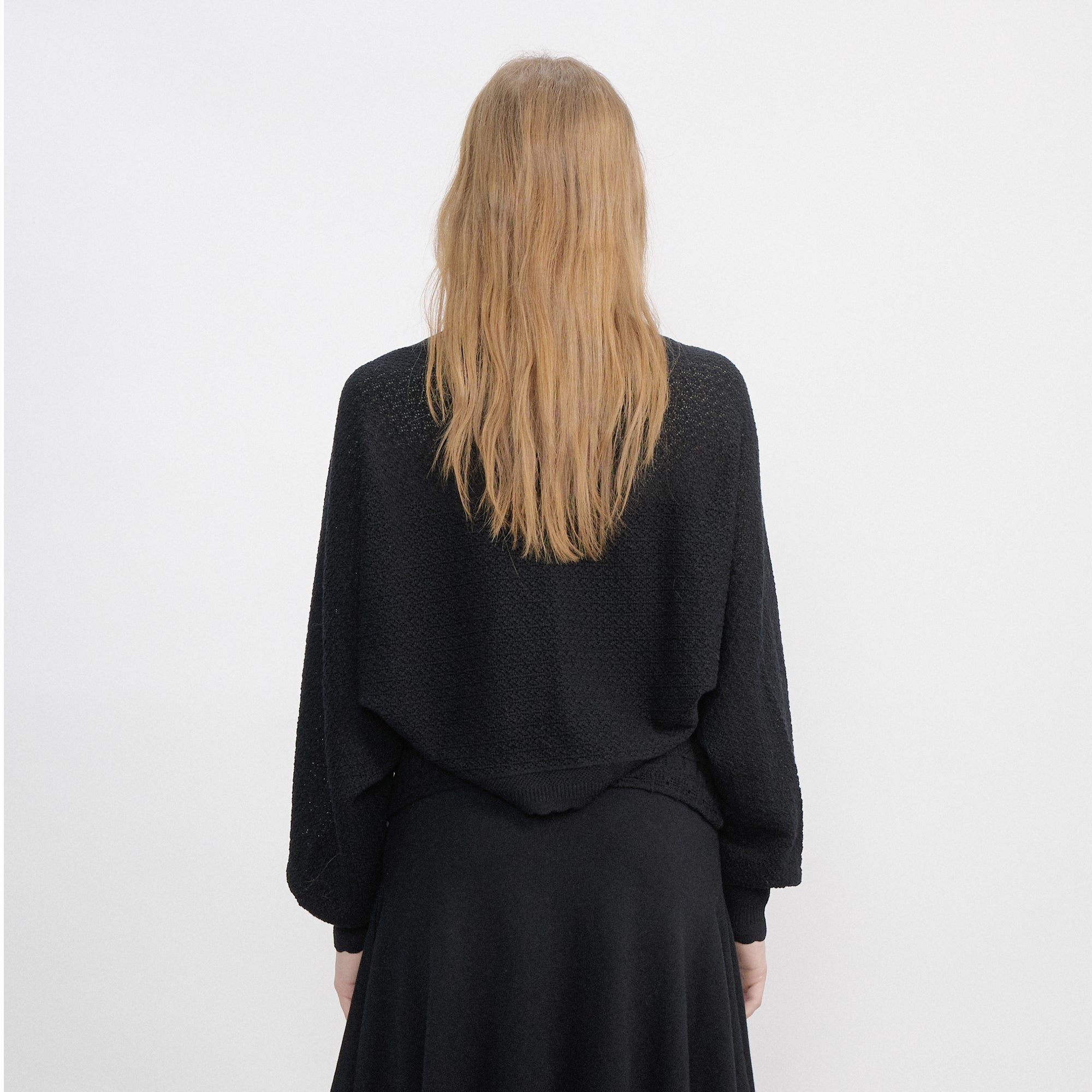 VERSION9 Pointelle Tube Top & Shrug Knit Set