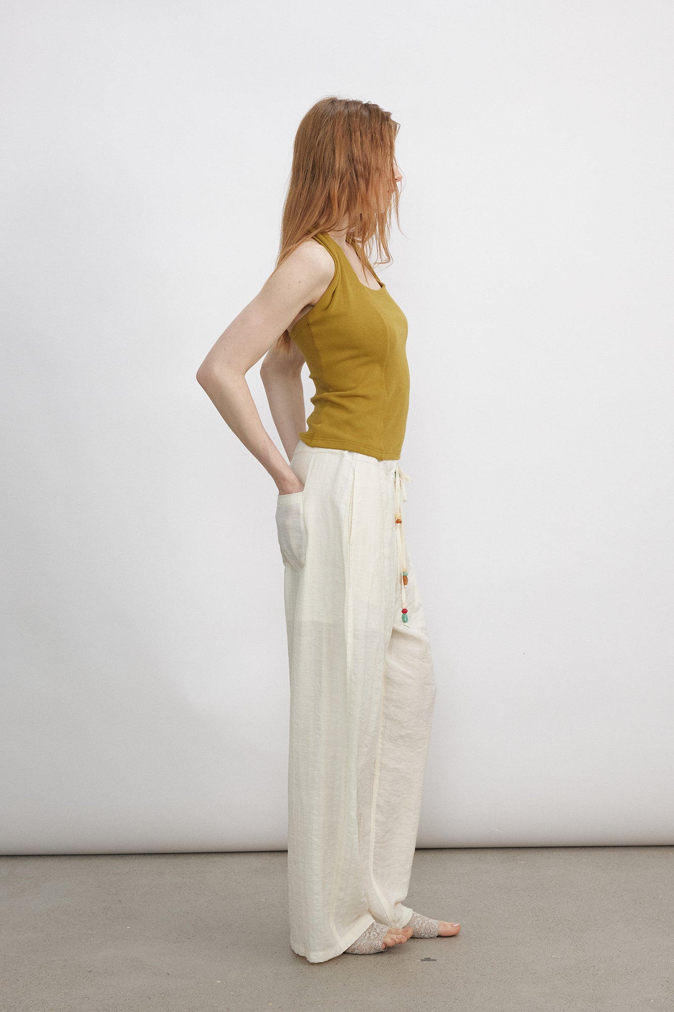 VERSION9 Modern Square-Neck Halter Top