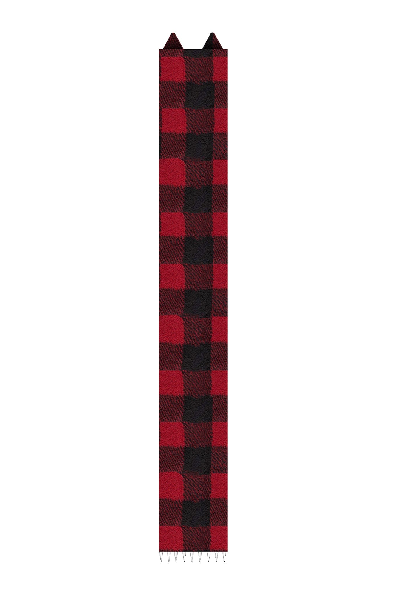 EMOHA Plaid Punk Kitty Scarf