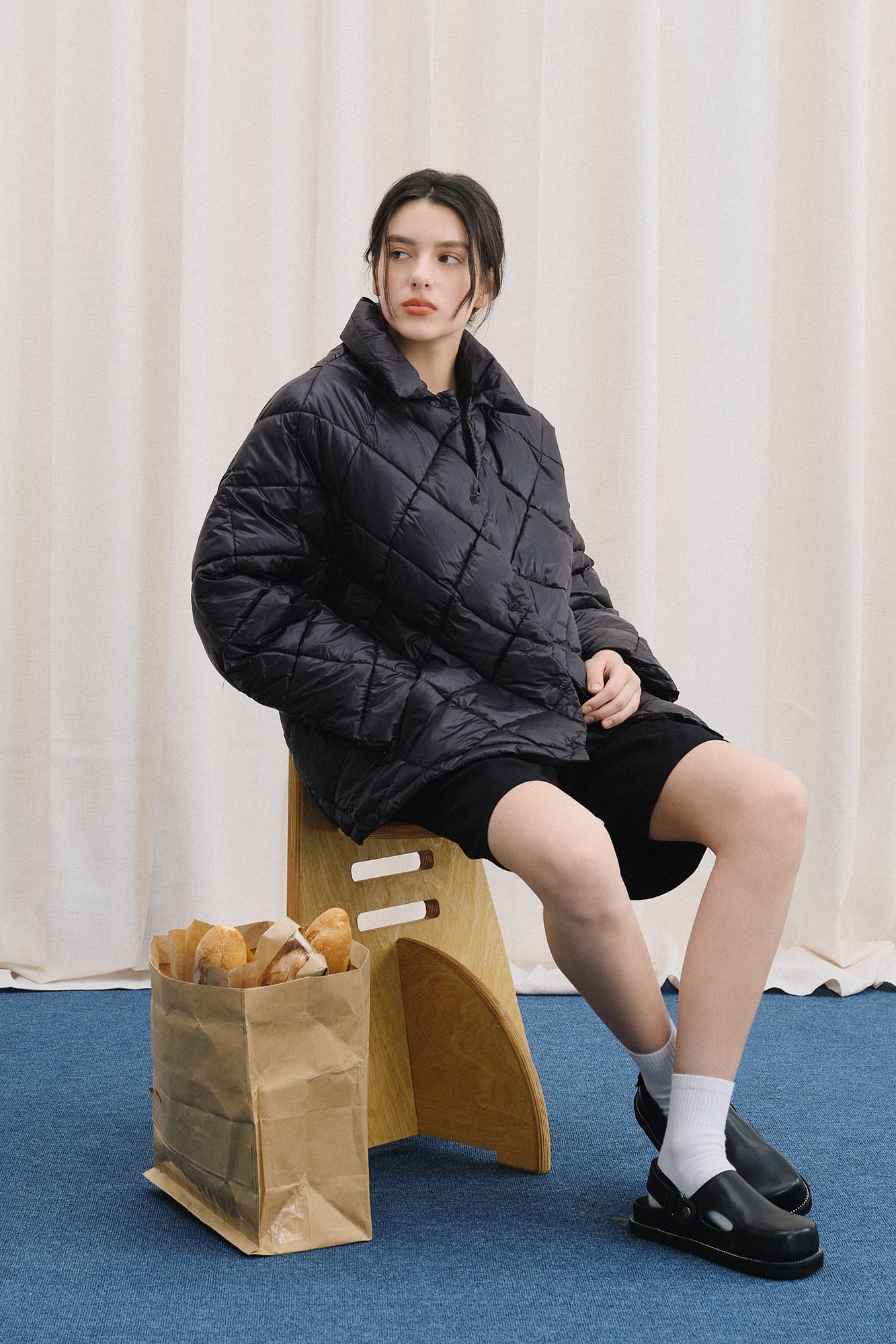 LIVINGTOWN Essential Sorona Packable Quilted Jacket