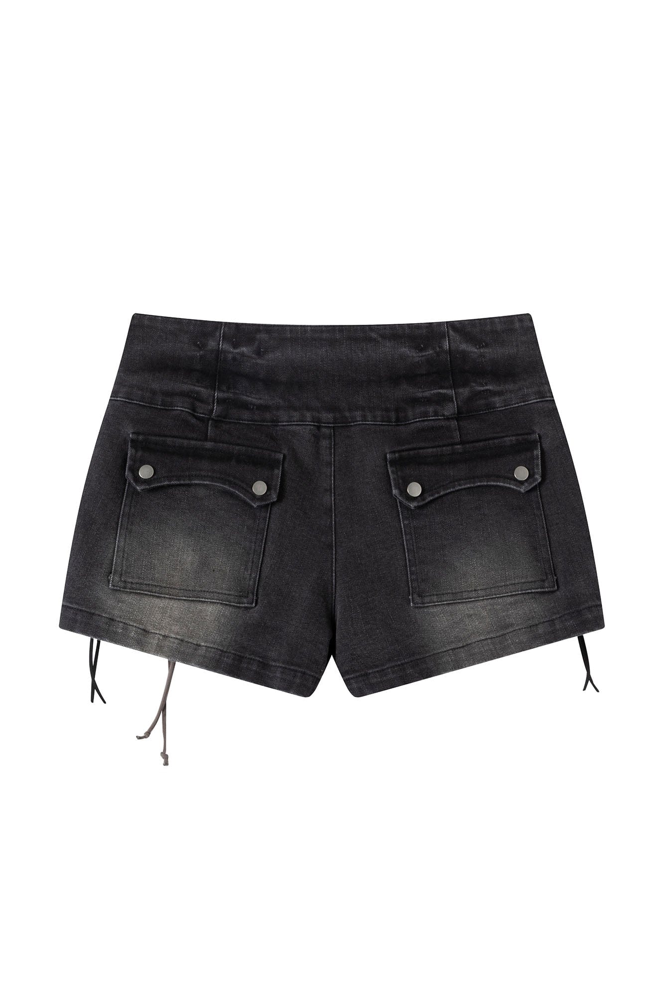 CESTNOUS Double Button Multi-Pocket Shorts