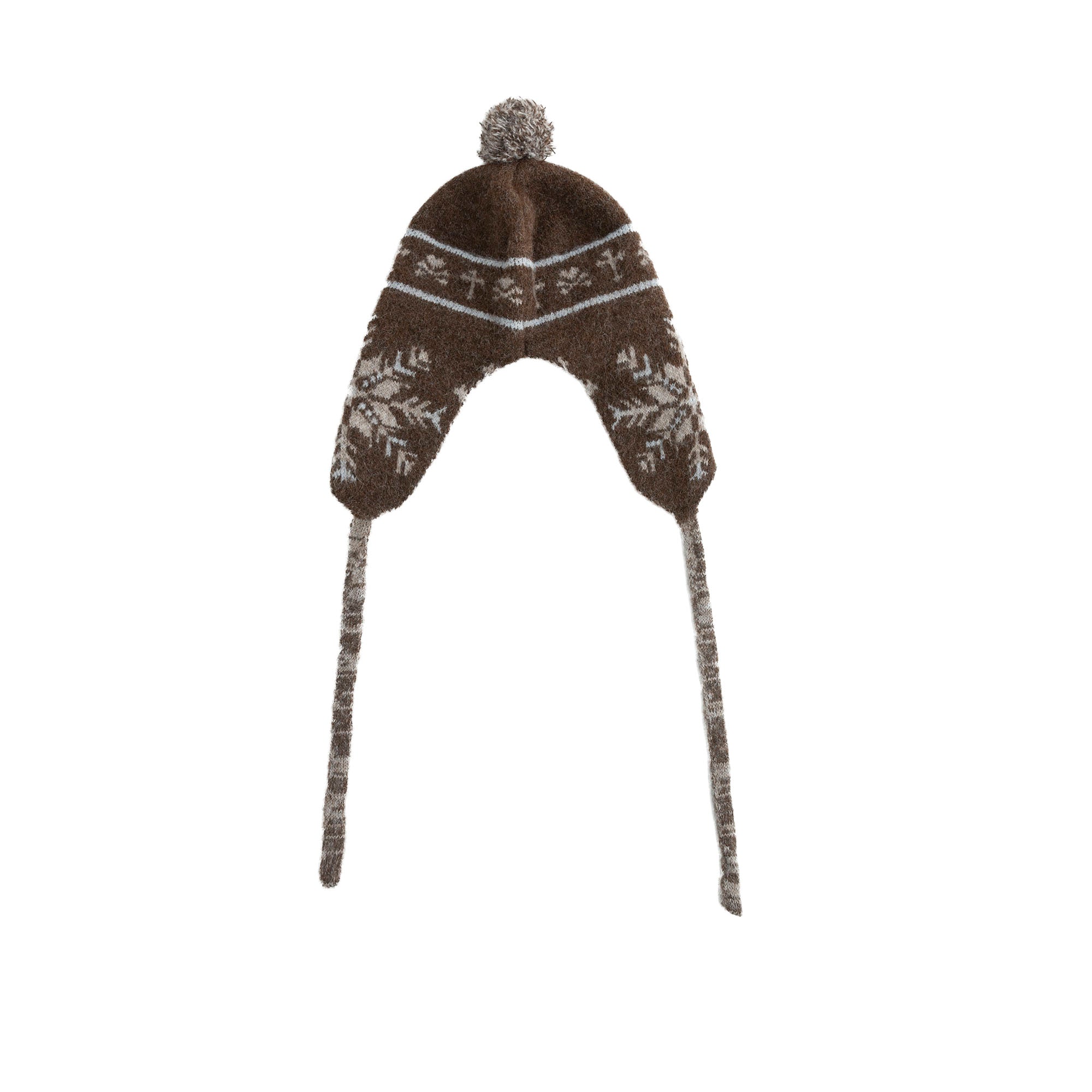 CESTNOUS Snowflake Jacquard Knit Chullo