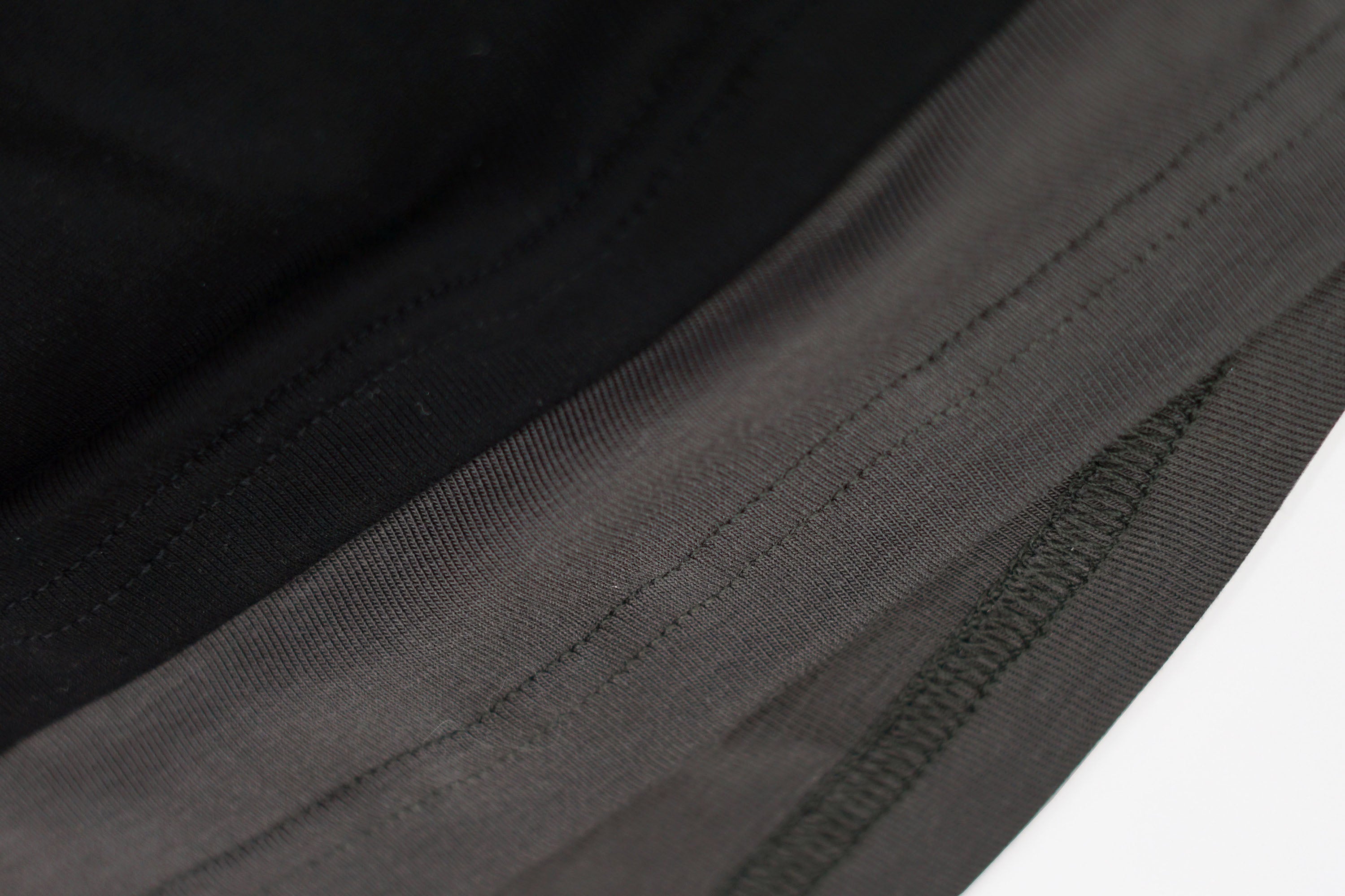 CESTNOUS Faux-Layered Half-Button Hooded Top